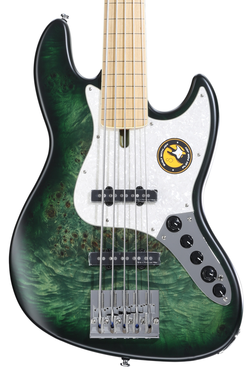 Sire Marcus Miller V7 Swamp Ash Reissue Fretless 5-string Bass