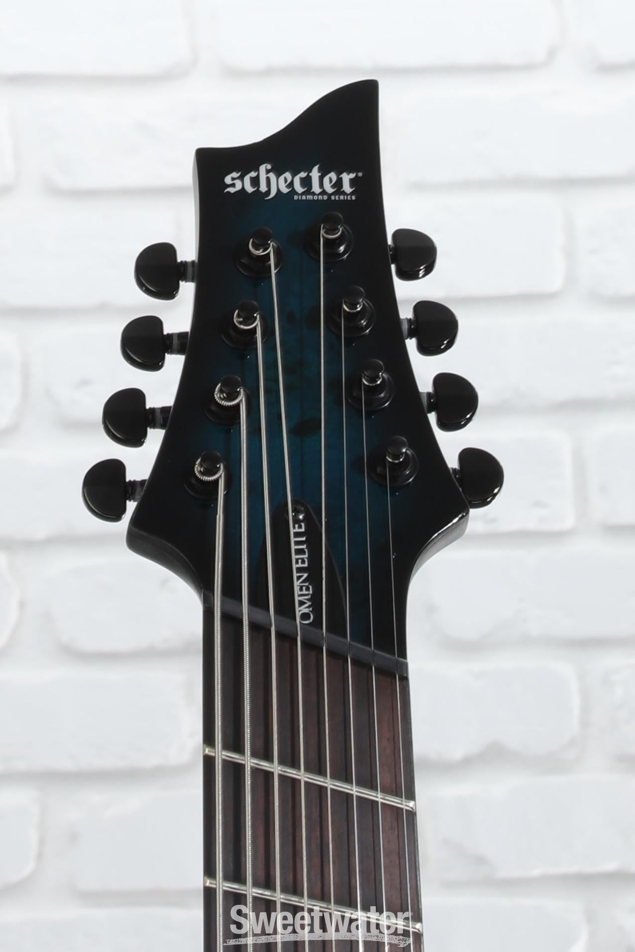Schecter Omen Elite-8 Multiscale 8-string Electric Guitar