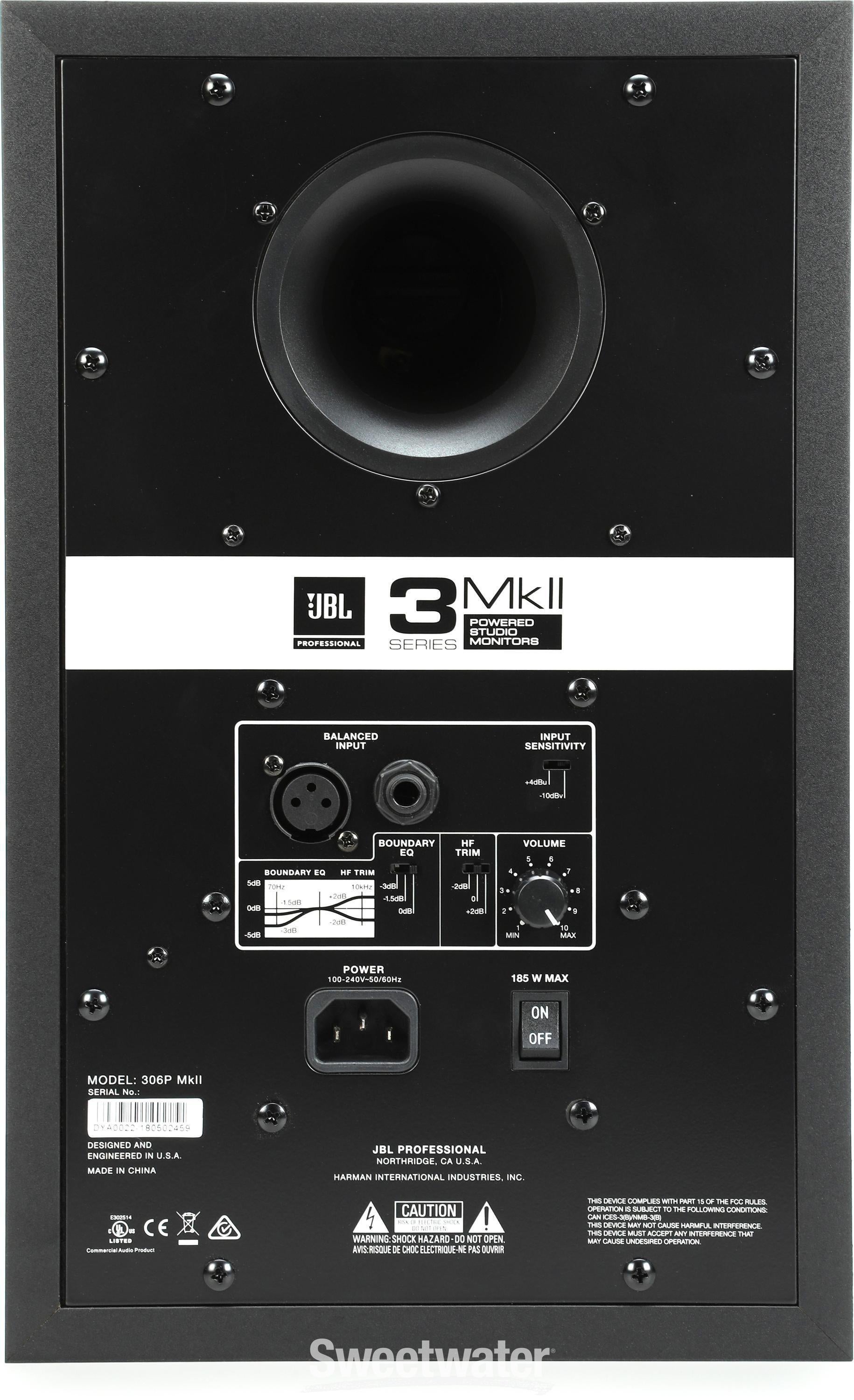 JBL 306P MkII 6.5 inch Powered Studio Monitor