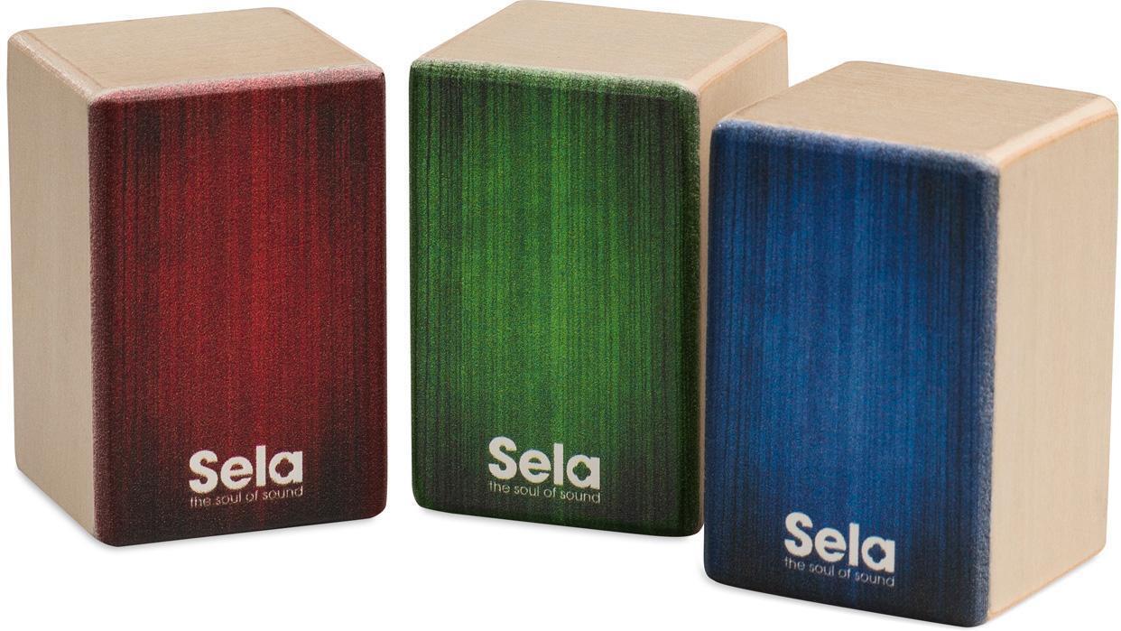 Photo of Sela Mini Cajon Shaker Set - 3-pack