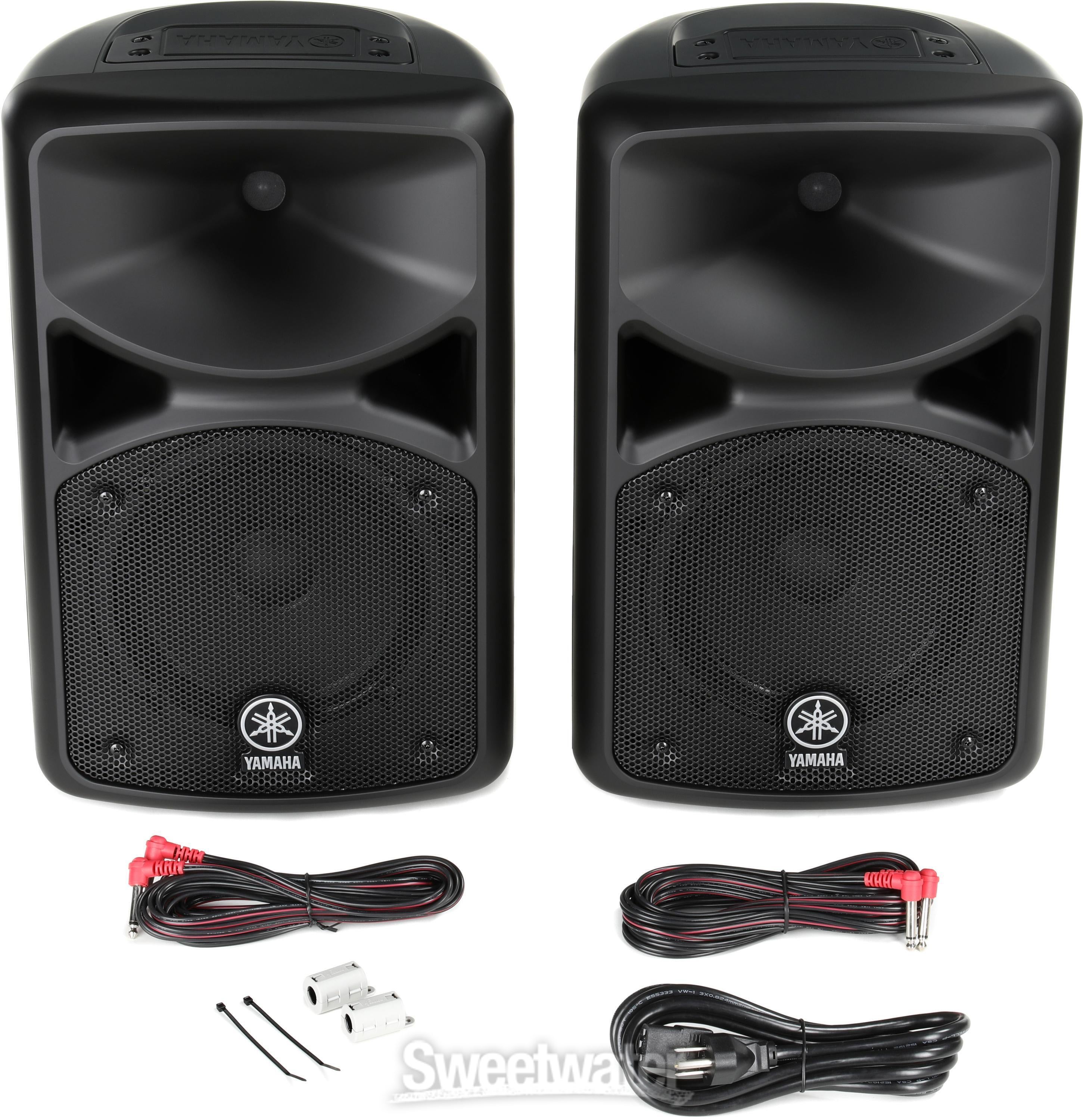 Yamaha stagepas 400bt portable best sale pa system