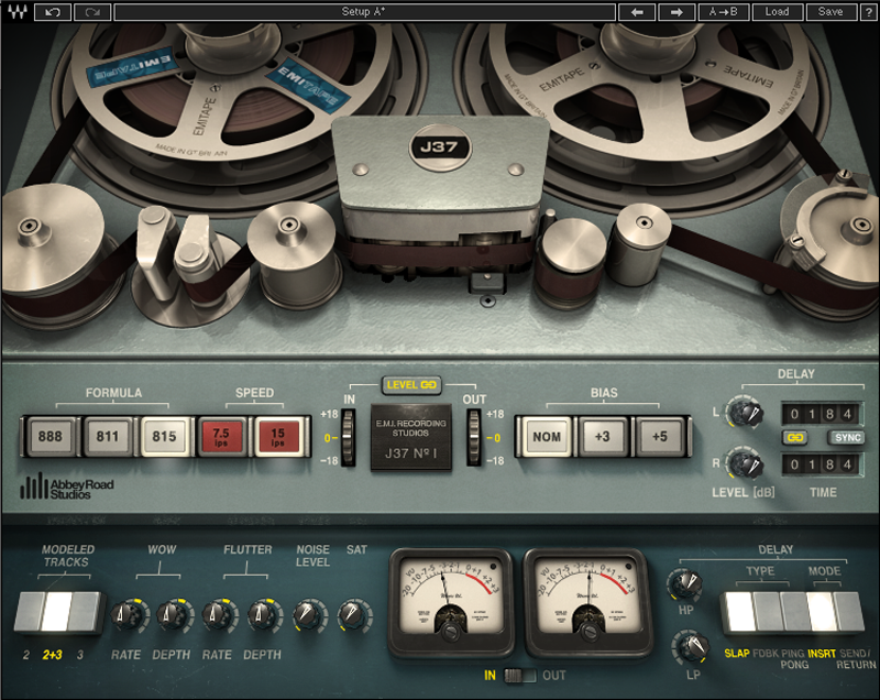 Waves Abbey Road Studios J37 Tape Plug-in | Sweetwater