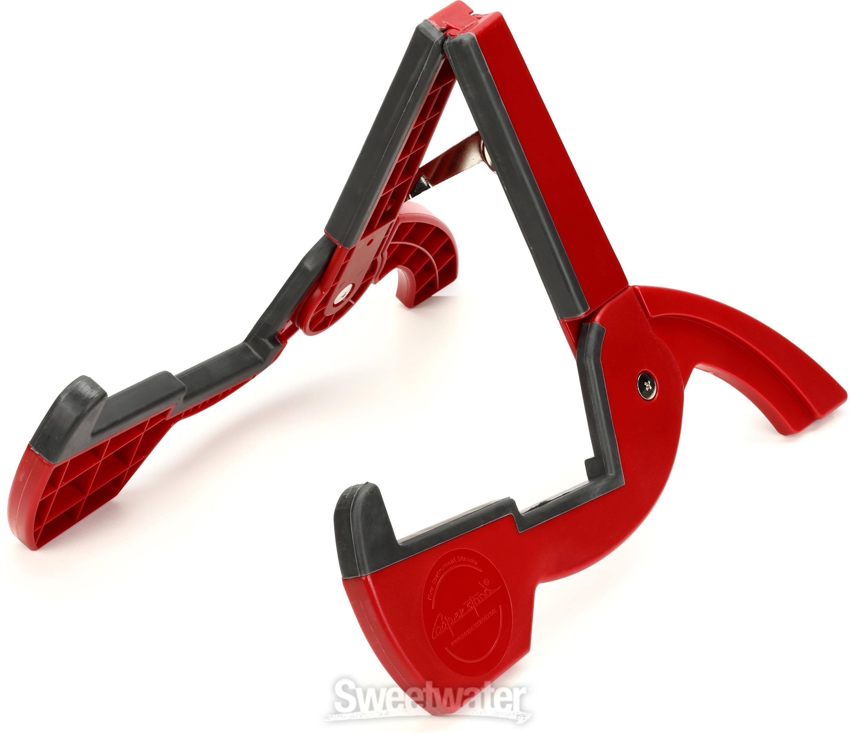 Cooperstand Duro-Pro ABS Composite Folding Guitar Stand - Red