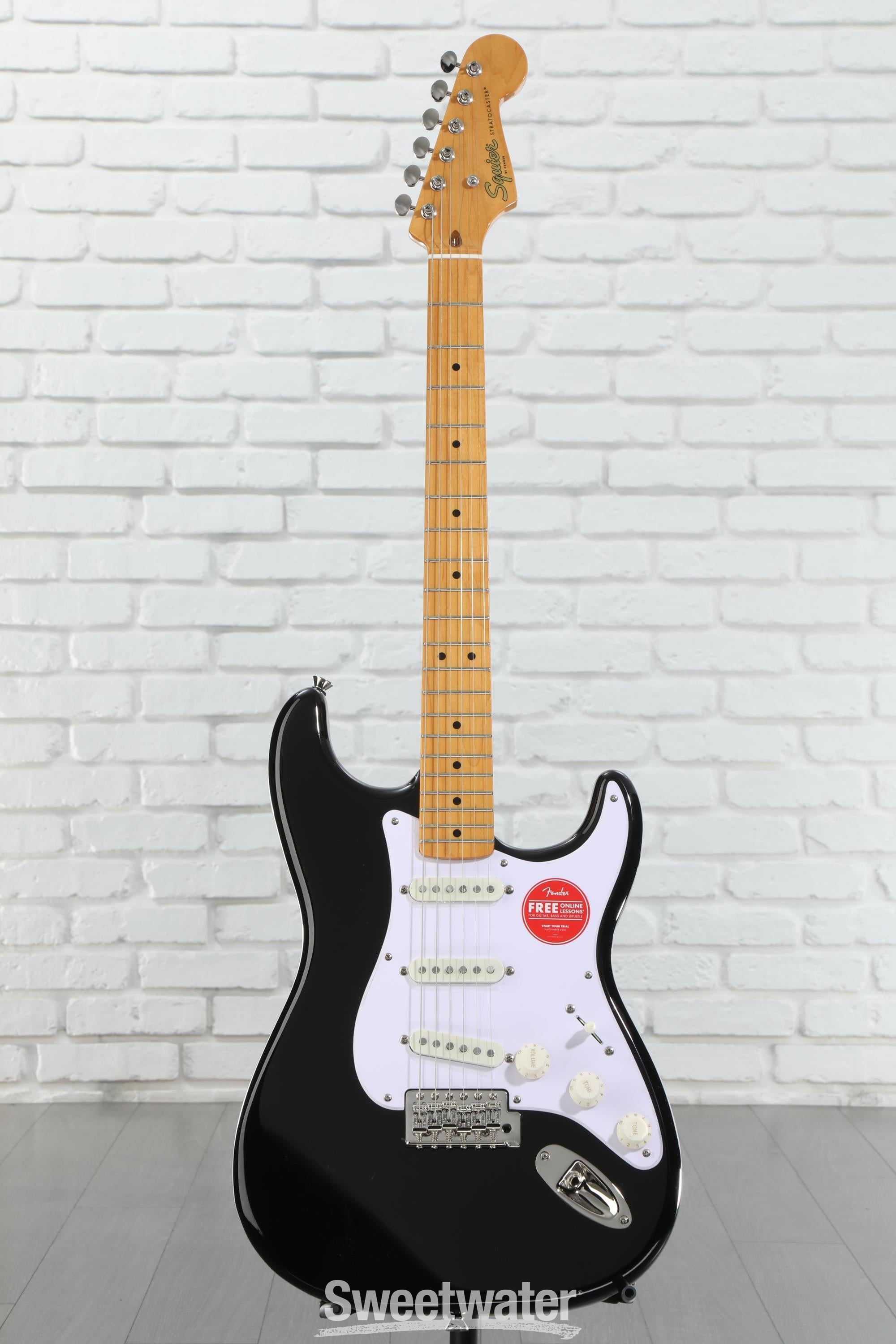 Squier Classic Vibe '50s Stratocaster - Black | Sweetwater