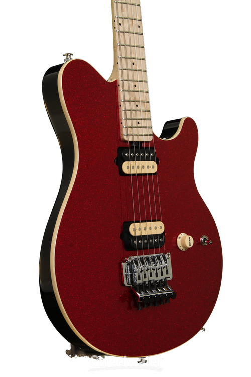 Ernie Ball Music Man Axis FR - Cardinal Red Sparkle | Sweetwater