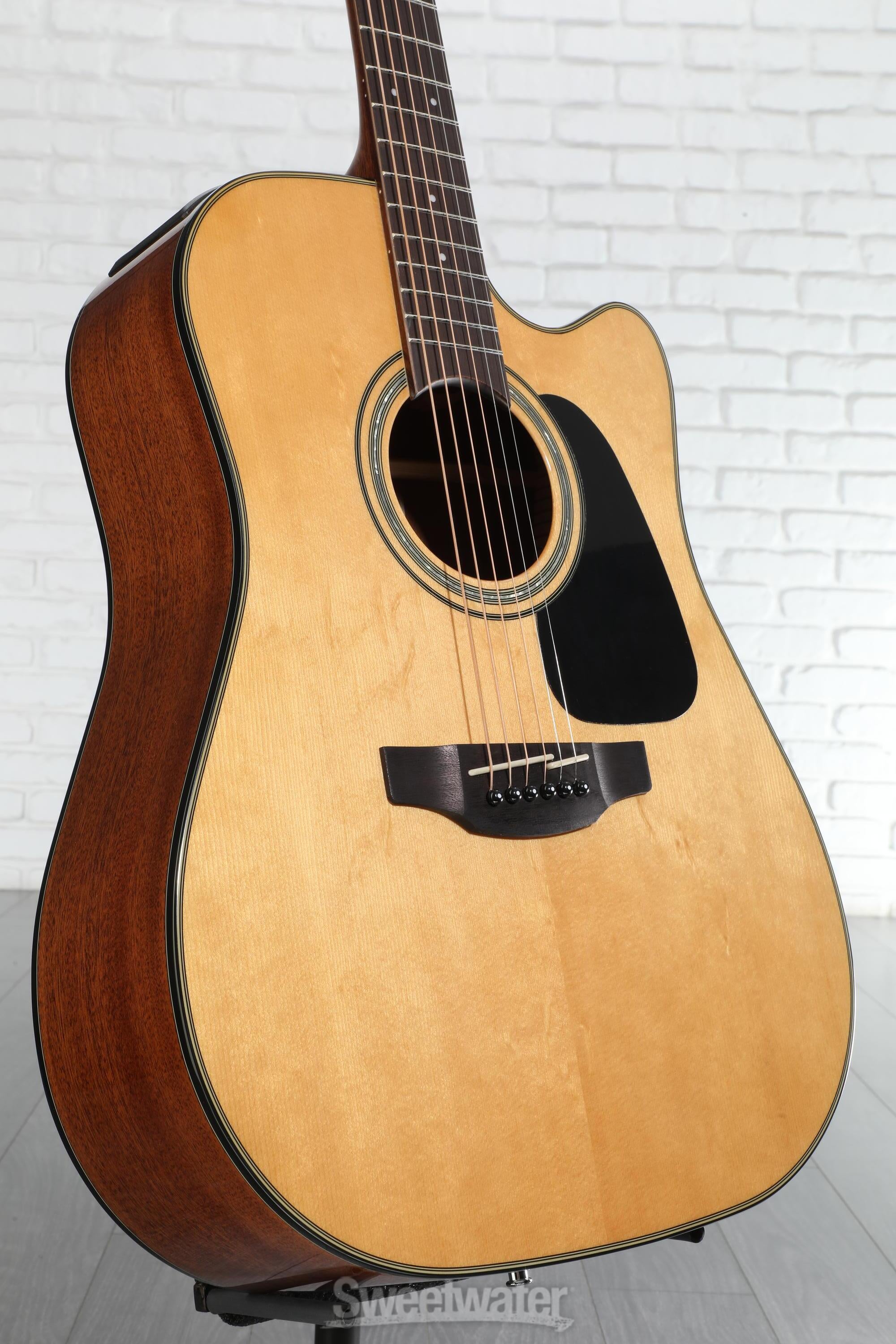 Takamine タカミネ GD30CE 袋付き Takamine GD30CE Acoustic-Electric Guitar - Natural | Sweetwater