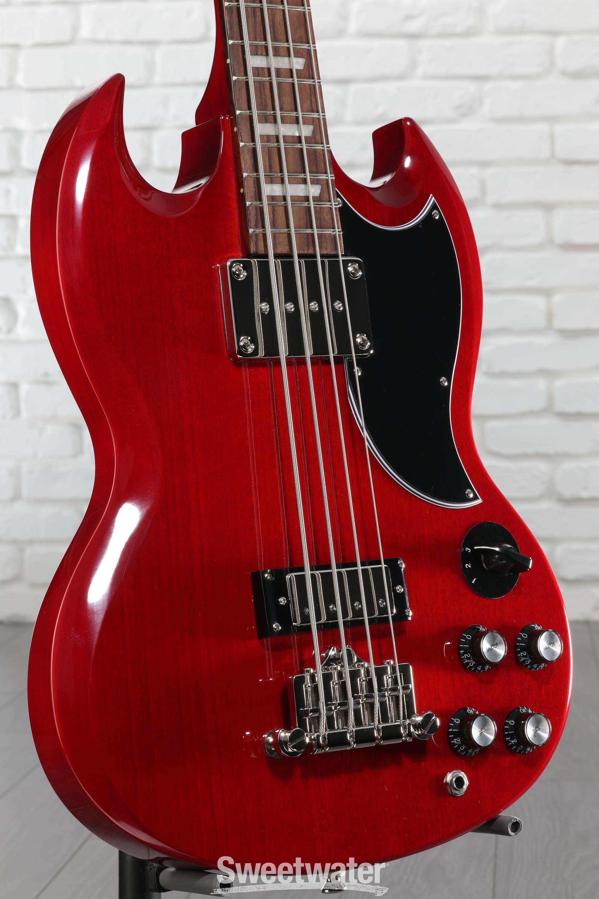 Epiphone EB-3 Bass Guitar - Cherry | Sweetwater