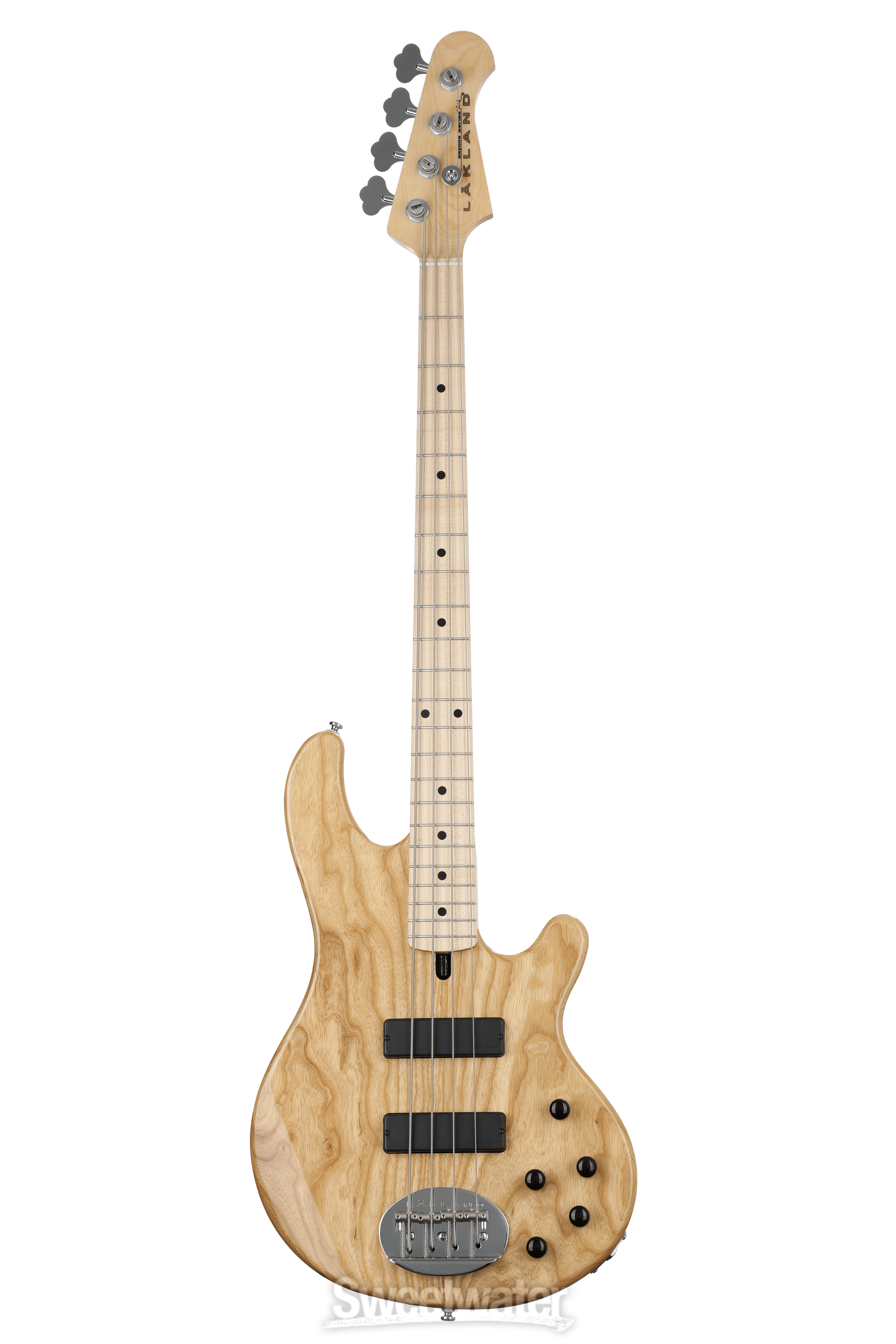 Lakland Skyline 44-01 Standard Bass Guitar - Natural with Maple Fingerboard