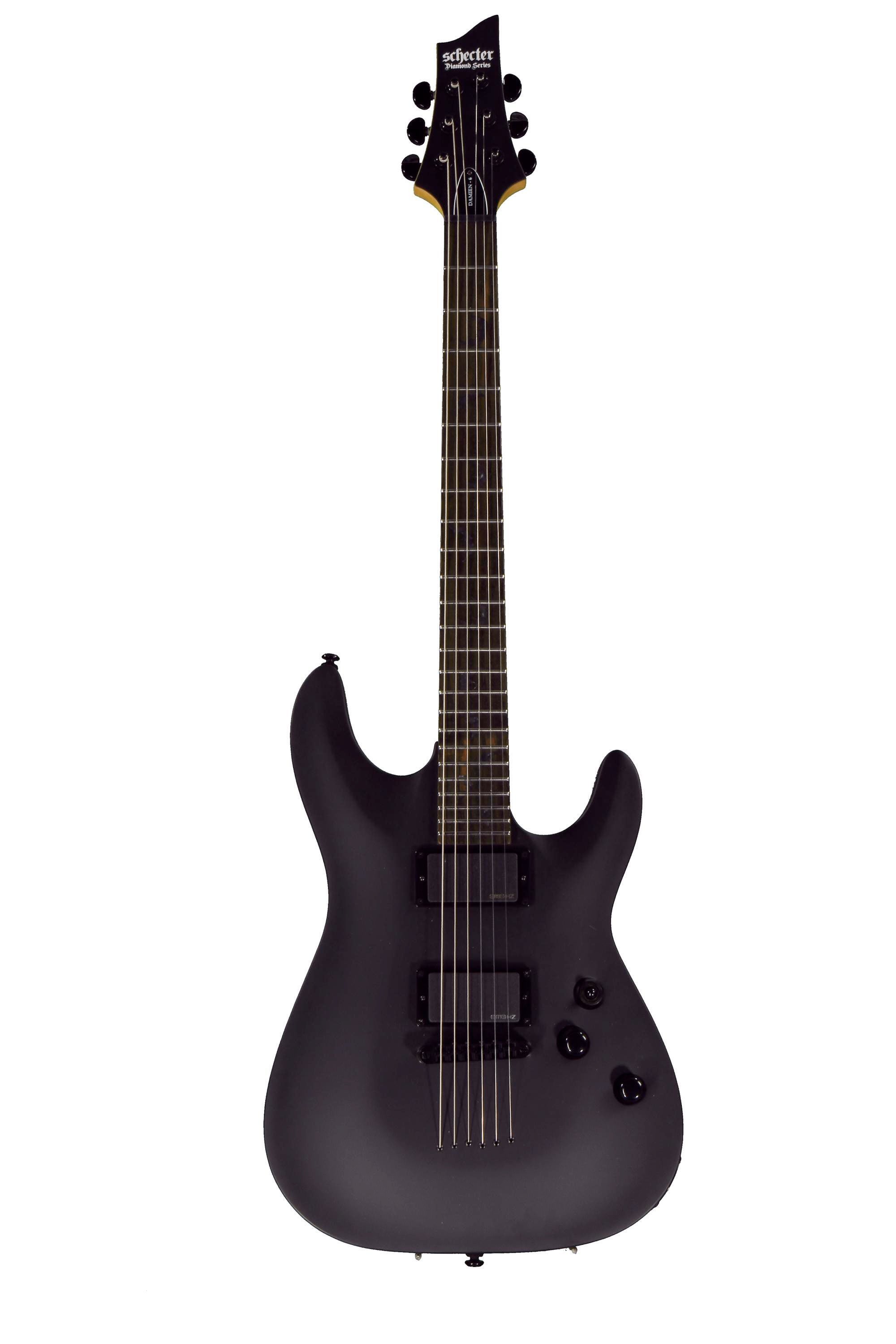 Schecter Damien-6 - Satin Black