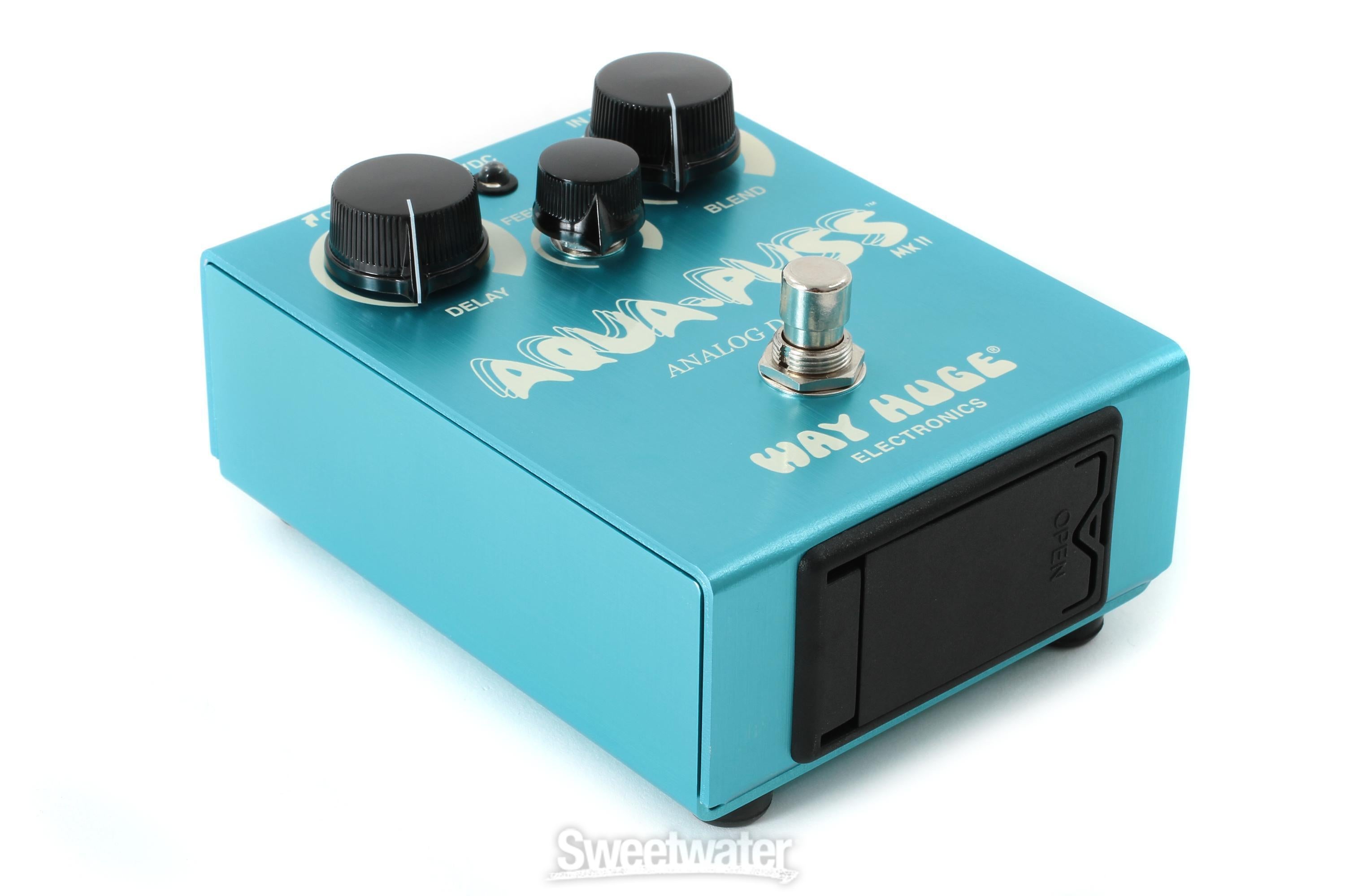 Way Huge Aqua Puss Analog Delay Pedal Reviews | Sweetwater