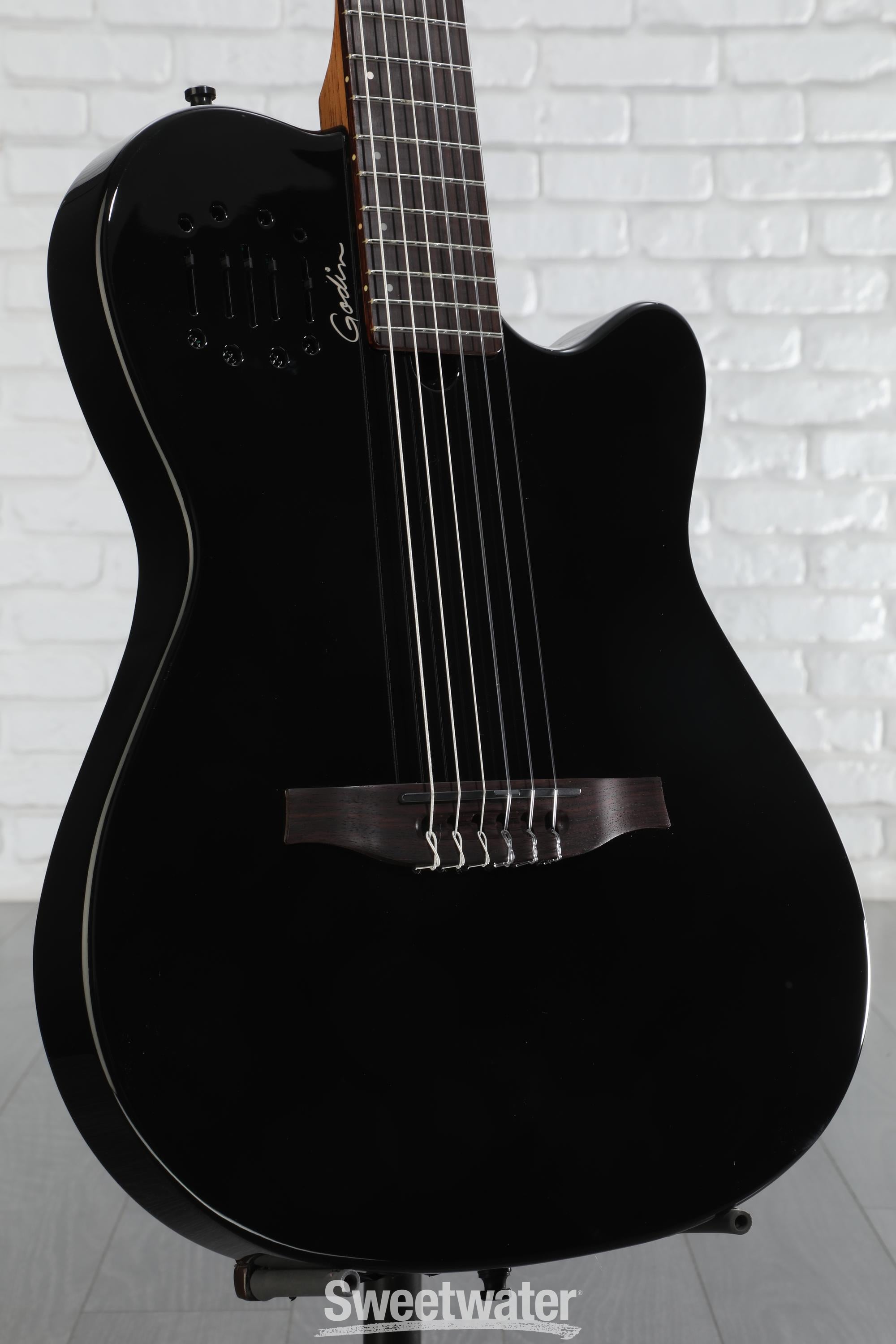 Godin Multiac Mundial Nylon Acoustic-electric Guitar - Onyx