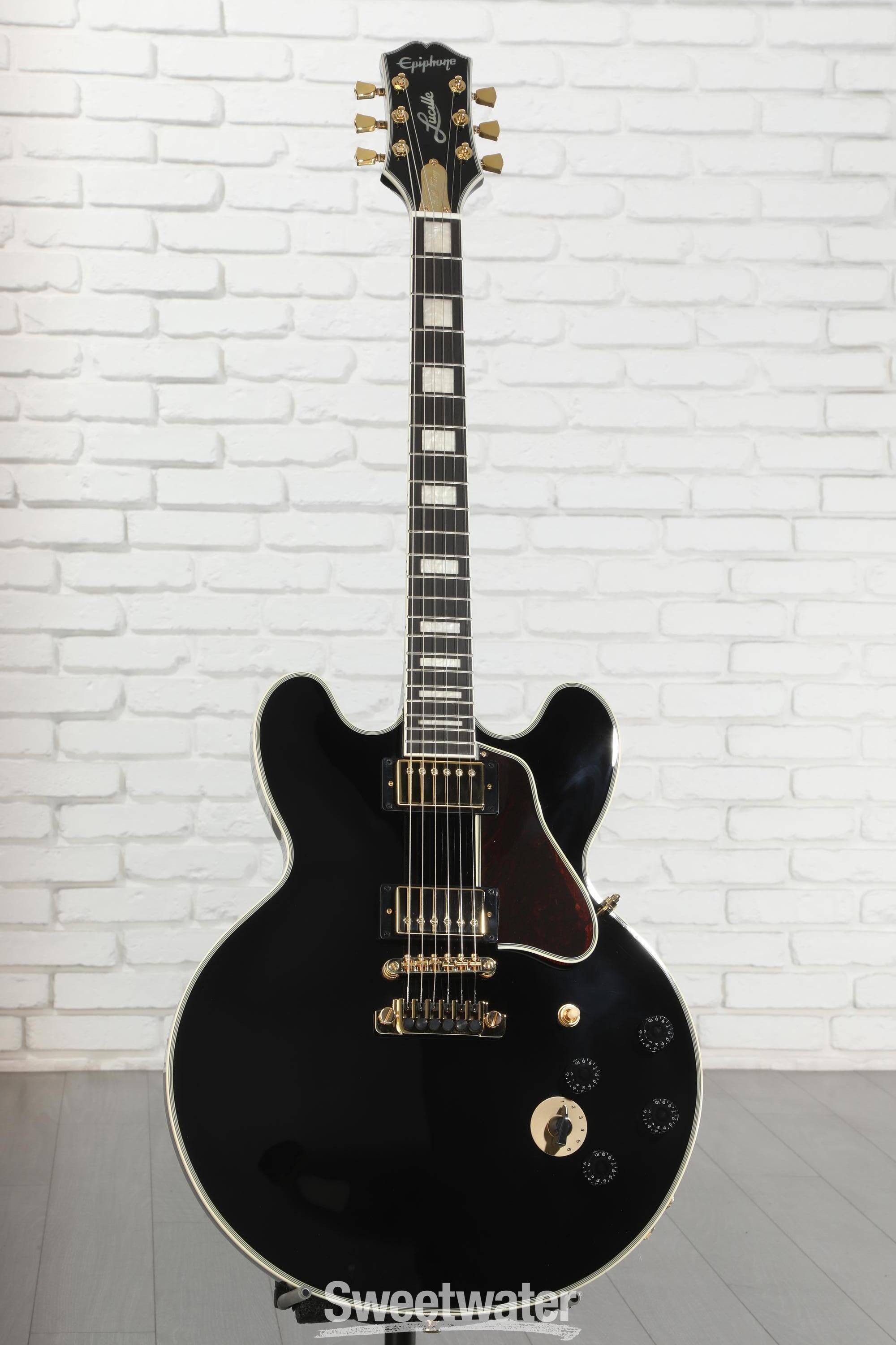 「最終値下げです！」Epiphone Lucille BB king Epiphone B.B. King Lucille Semi-hollowbody Electric Guitar - Black