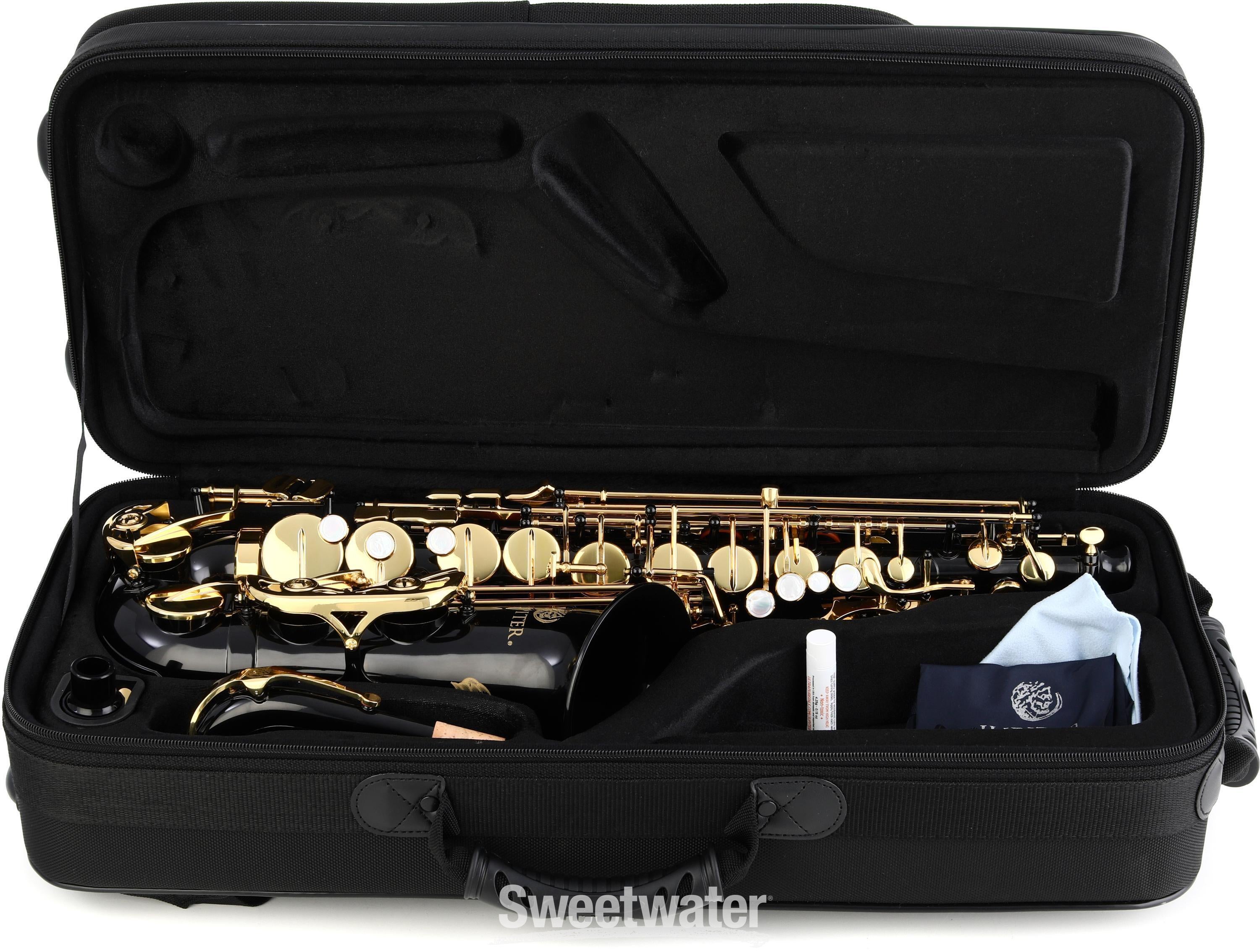 Jawa  32000 Jupiter JAS1100GOQ Alto Saxophone - Gilded Onyx | Sweetwater