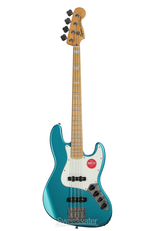 Squier Jazz Bass アクアマリン Squier Classic Vibe Active '70s Jazz Bass - Ocean Turquoise