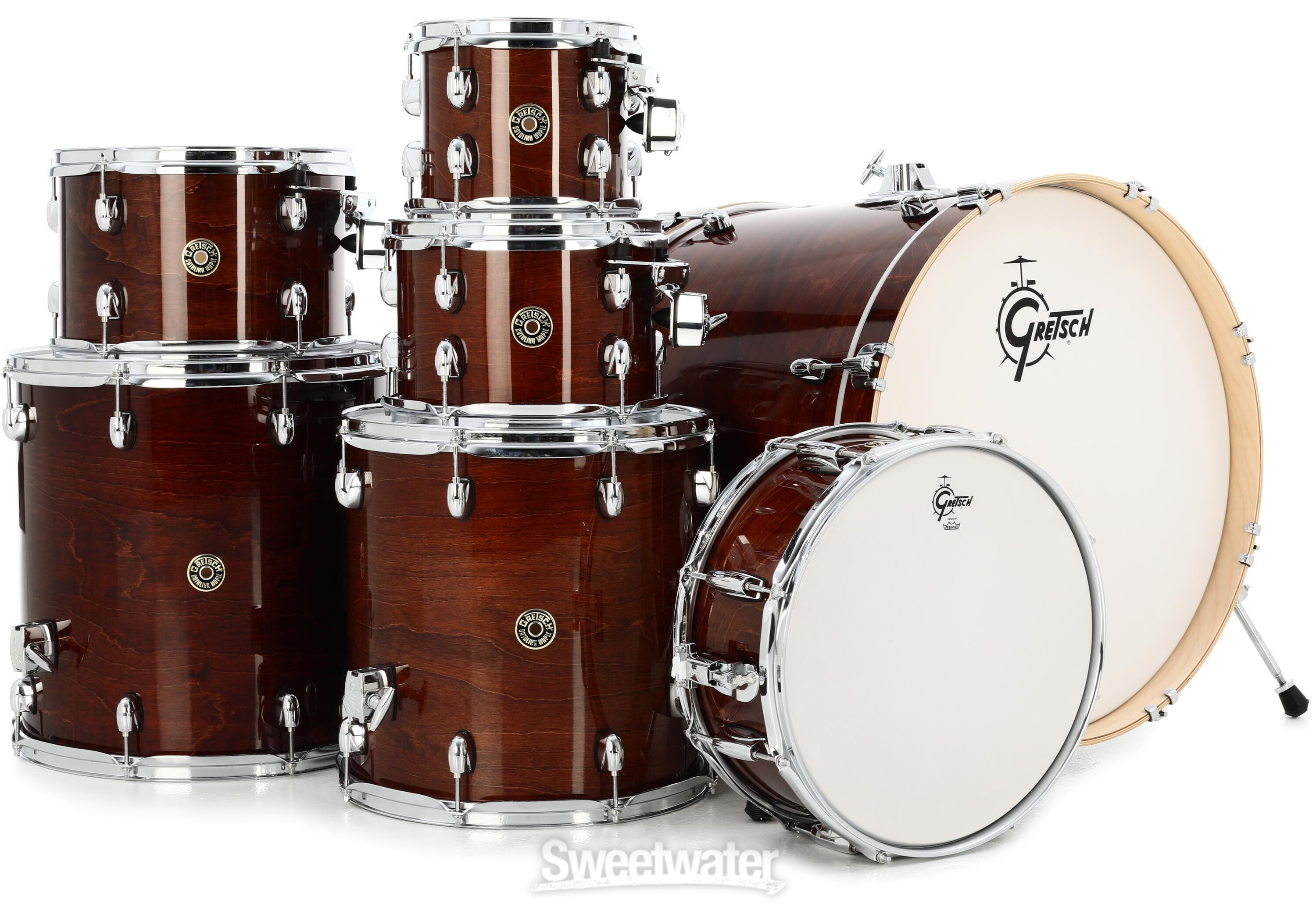 Catalina Maple CM1-E826P 7-piece Shell Pack with Snare Drum