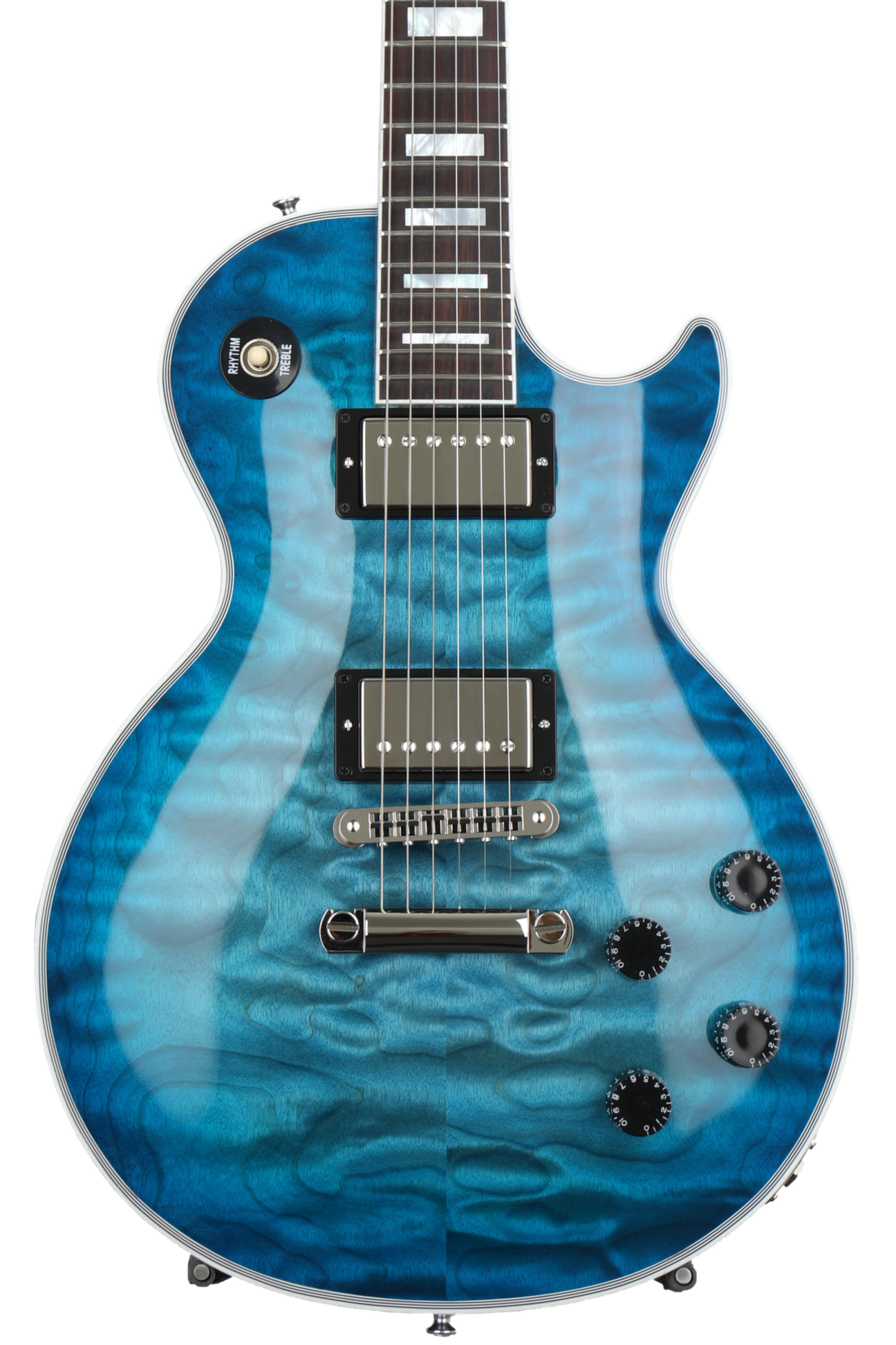 Gibson Custom Les Paul Custom AAA Quilt Top, Sweetwater