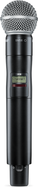 Shure ADX2/SM58 Wireless Handheld Microphone Transmitter