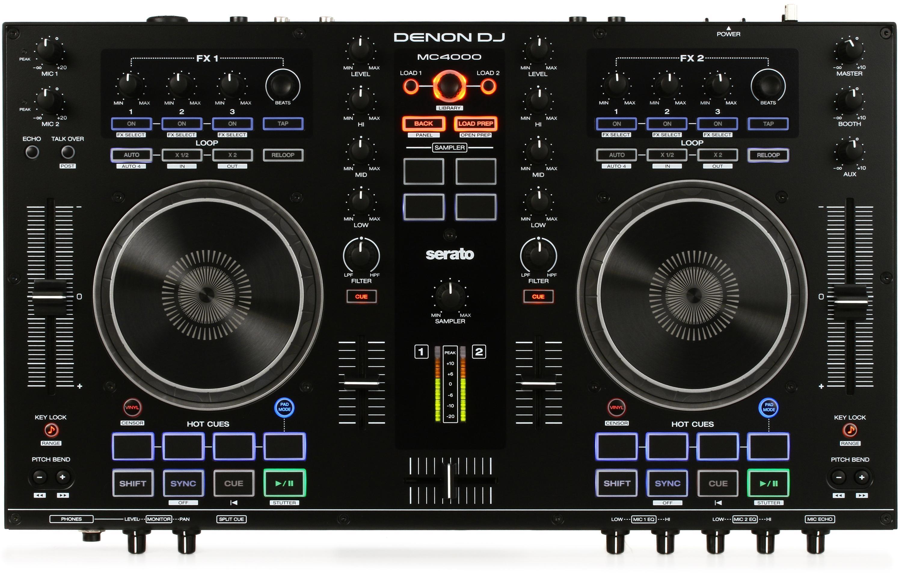 Denon DJ MC4000 2-channel DJ Controller | Sweetwater