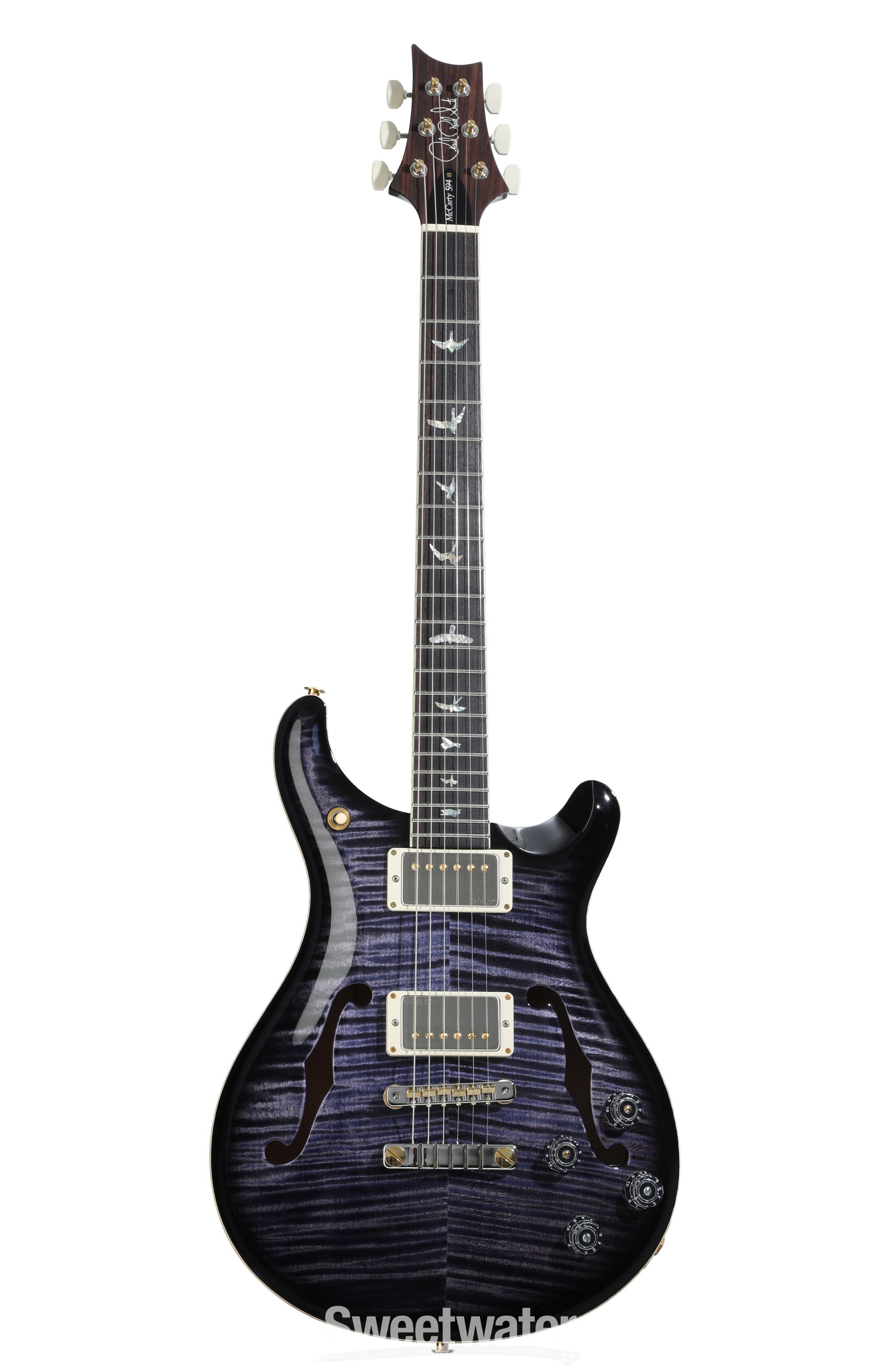 PRS McCarty 594 Hollowbody II 10-Top Electric Guitar - Purple Mist