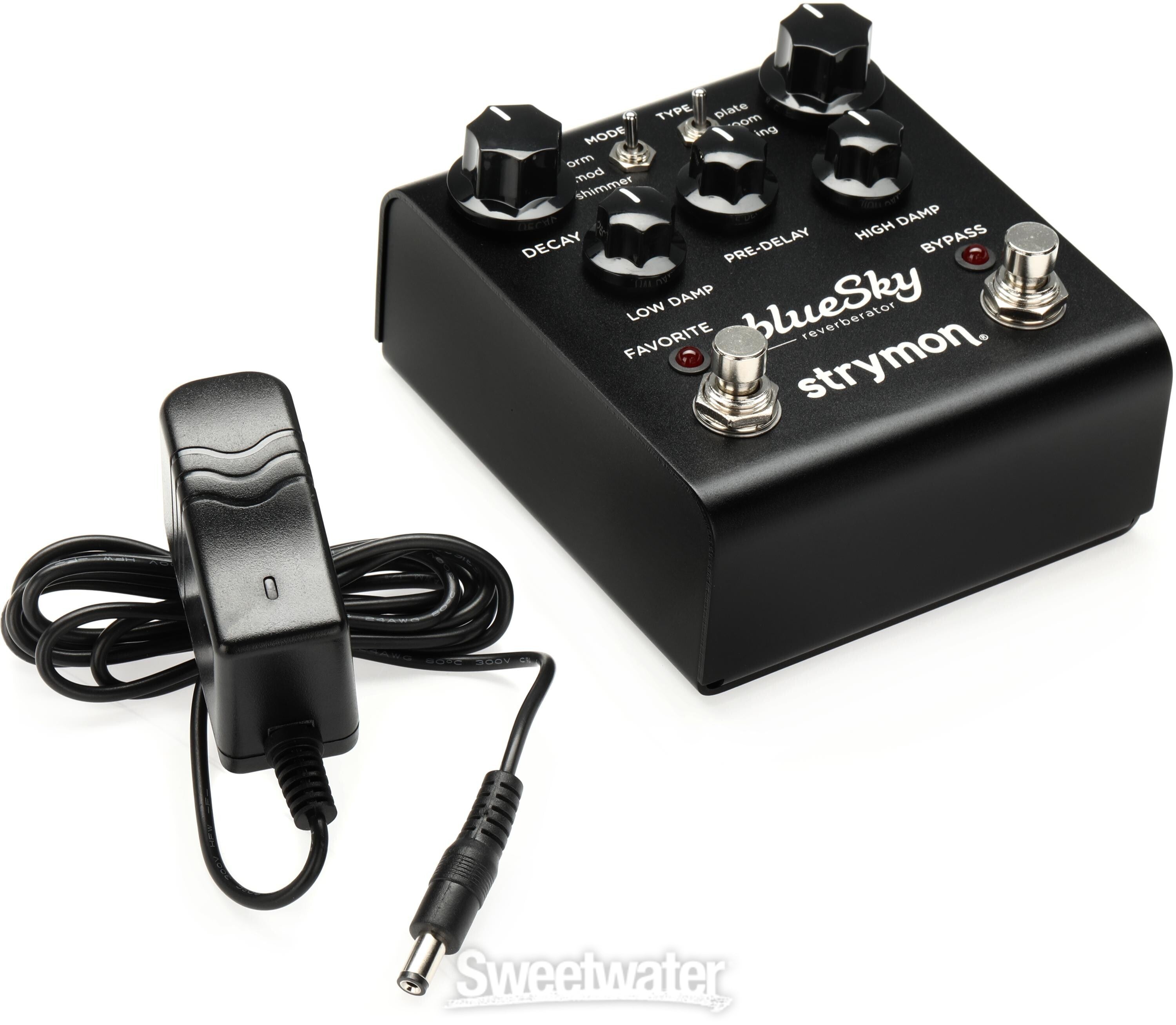 Strymon blueSky Reverberator Pedal - Midnight Edition | Sweetwater