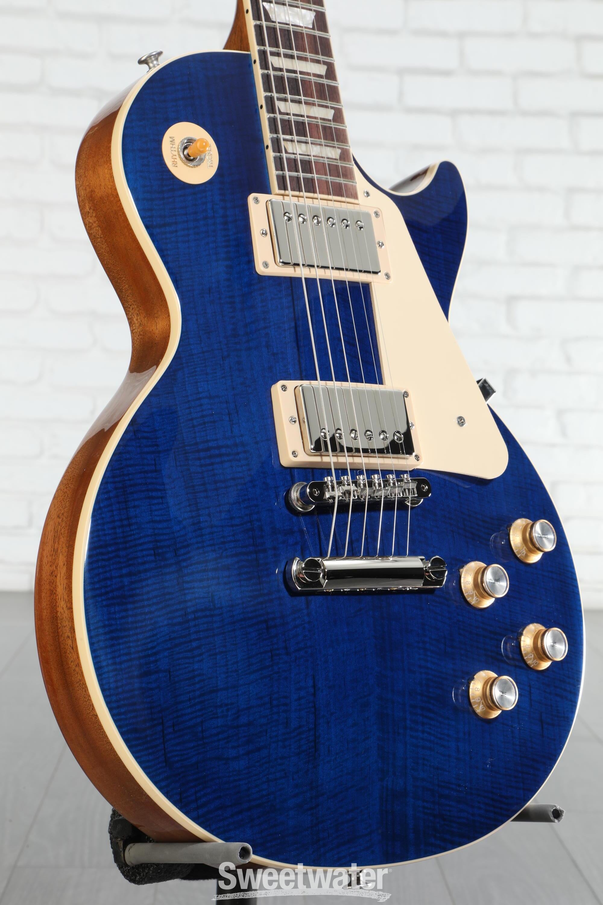 ギター GIBSON les paul standard llic blue Gibson Les Paul Standard '60s AAA Top Electric Guitar