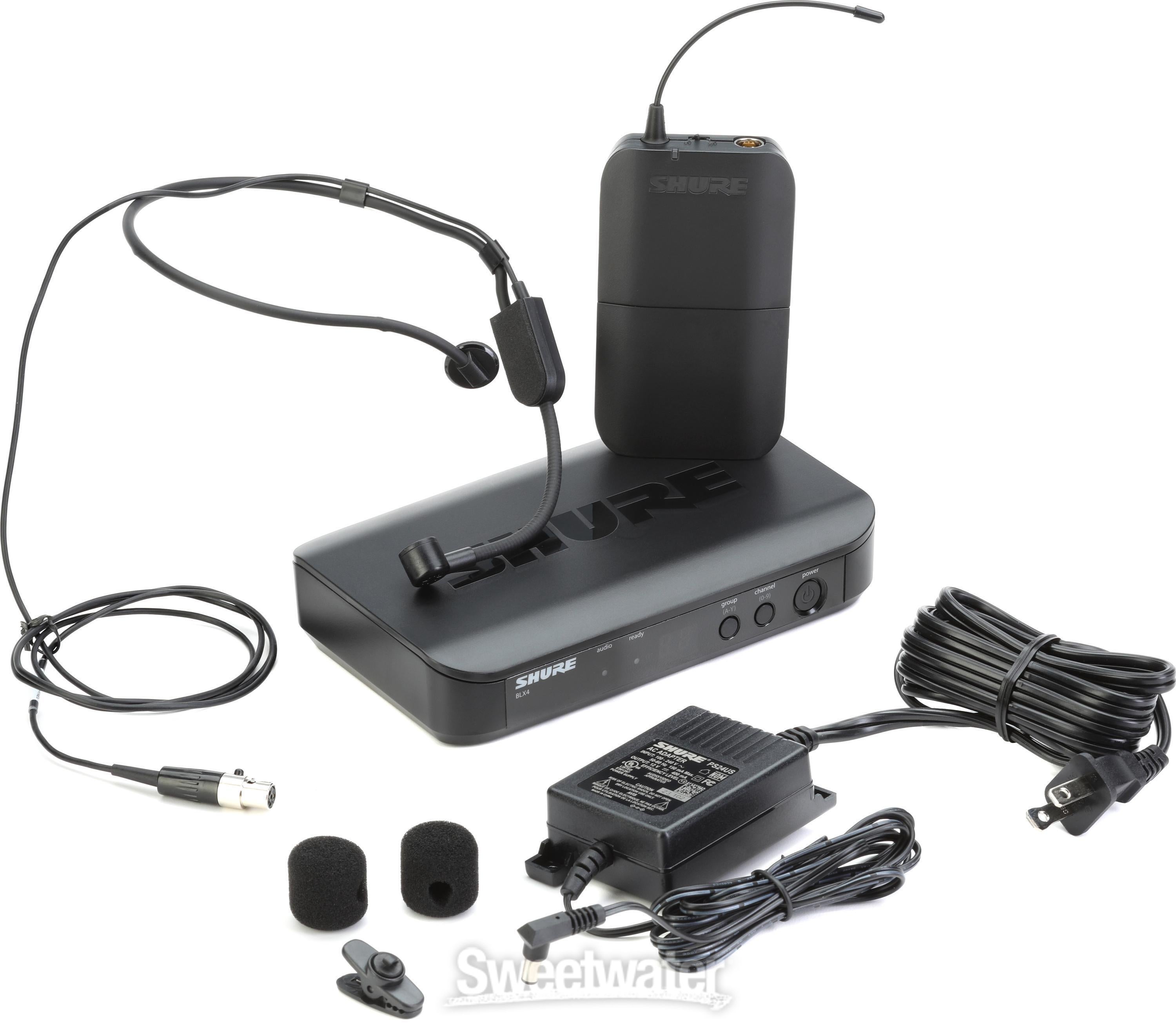 Shure BLX14/PGA31 Wireless Headworn Microphone System - J11 Band |  Sweetwater