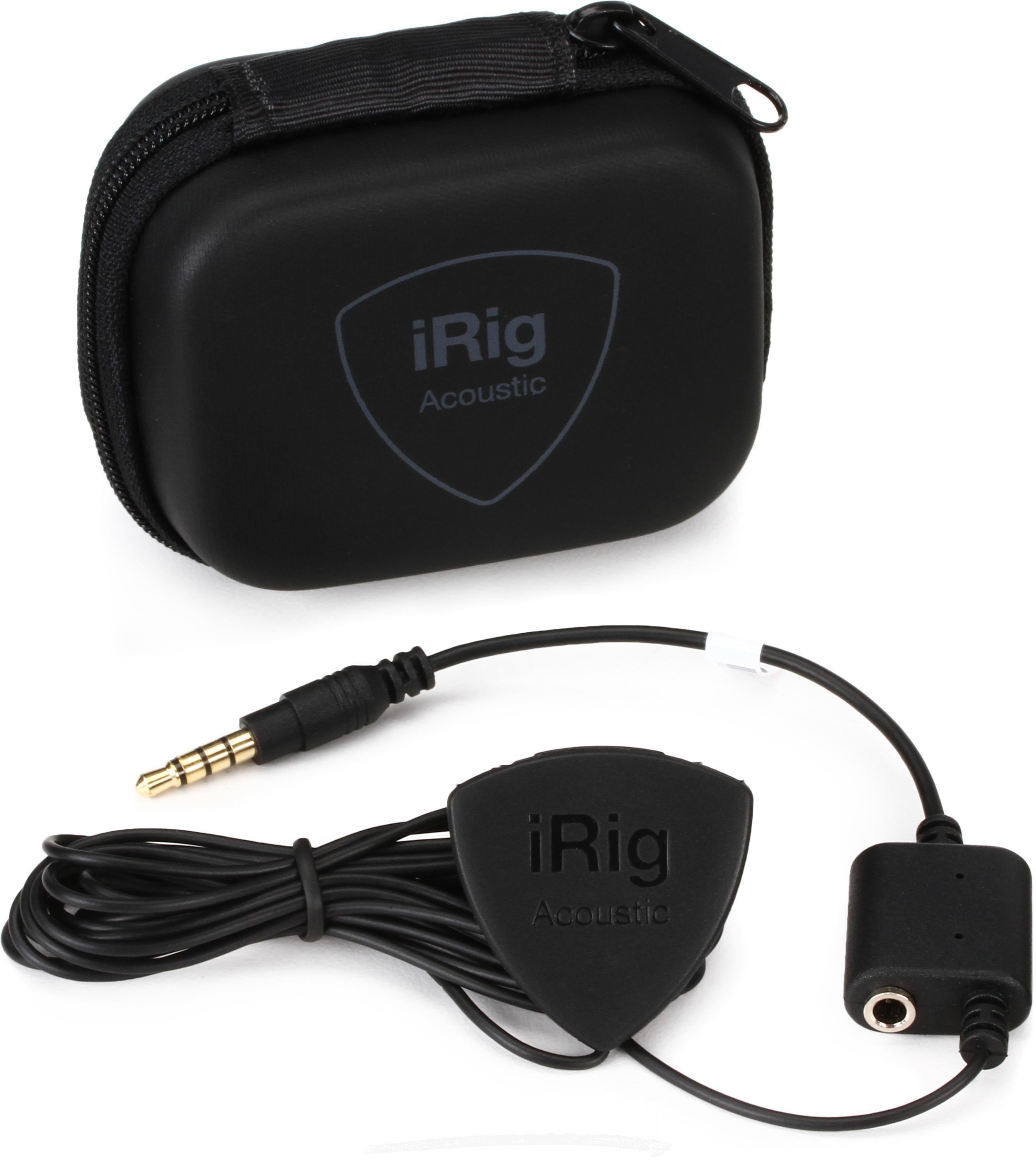 IK Multimedia iRig Acoustic Guitar Microphone / Interface for iOS 