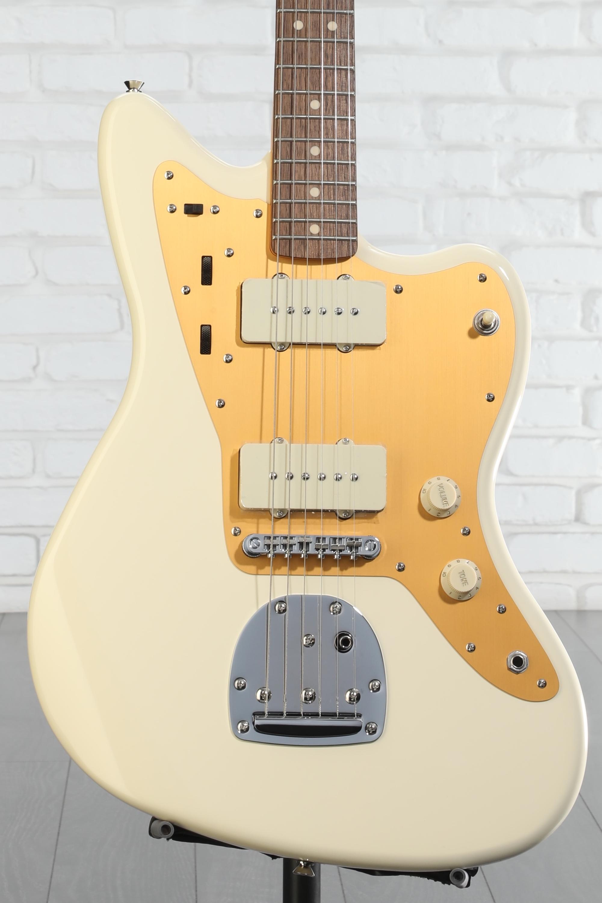 ギター Squire J Mascis Jazzmaster Squier J Mascis Jazzmaster Electric Guitar Vintage White