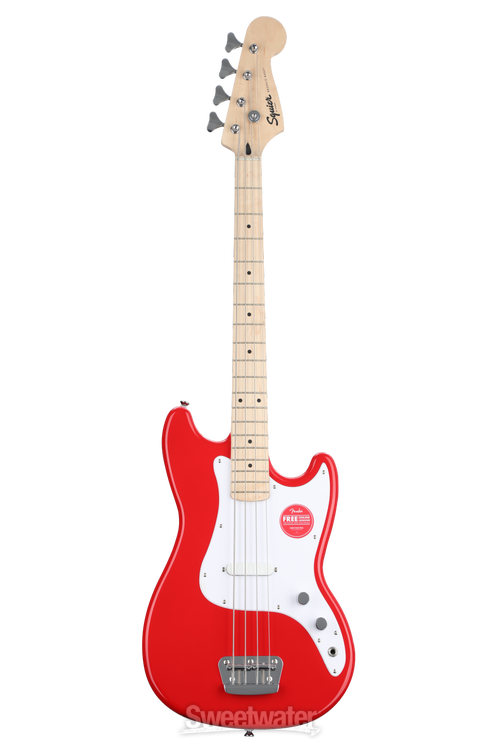 Squier Bronco Bass Guitar - Torino Red