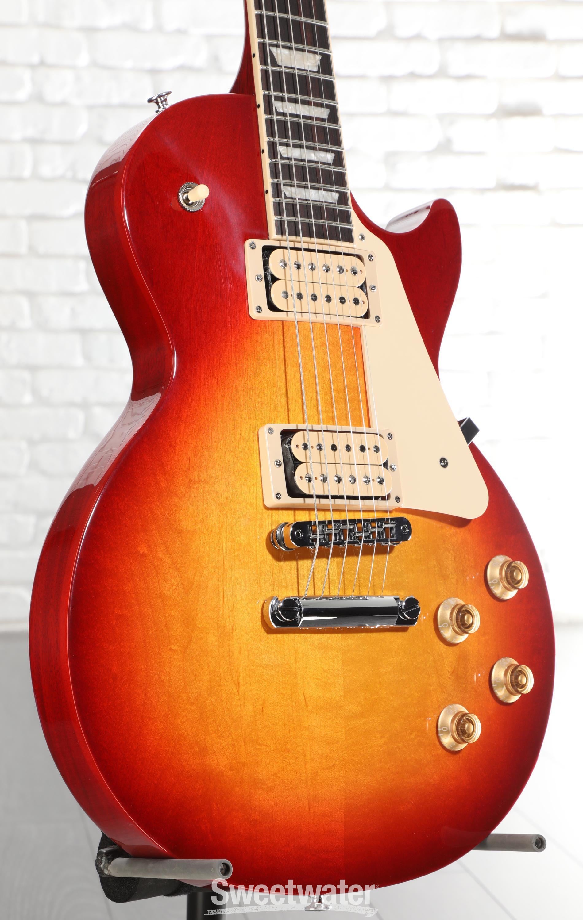 Photo of Gibson Les Paul Studio Double Trouble Electric Guitar - Cherry Sunburst