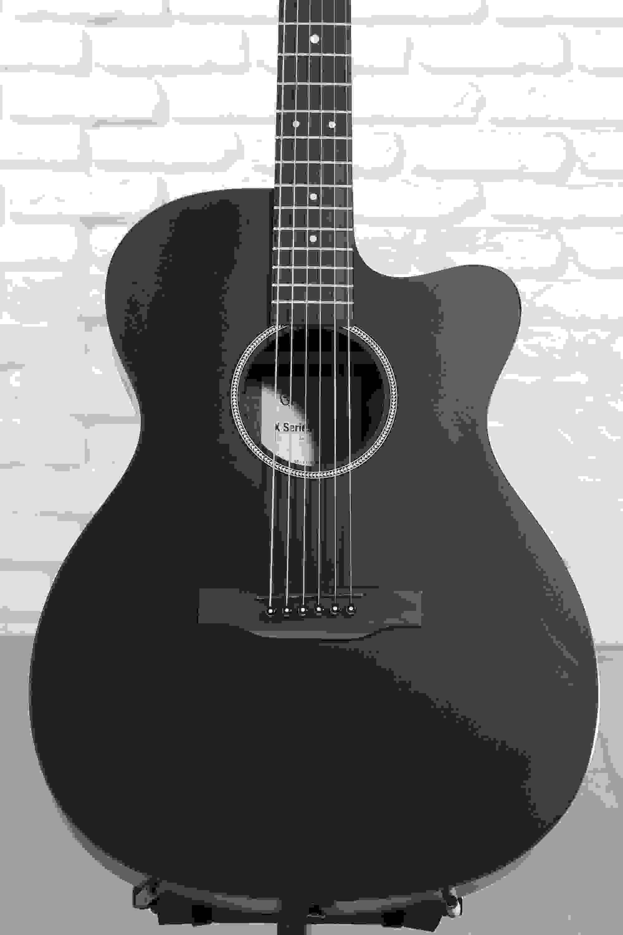 Martin Sweetwater Select OMCX1E Acoustic-electric Guitar - Black