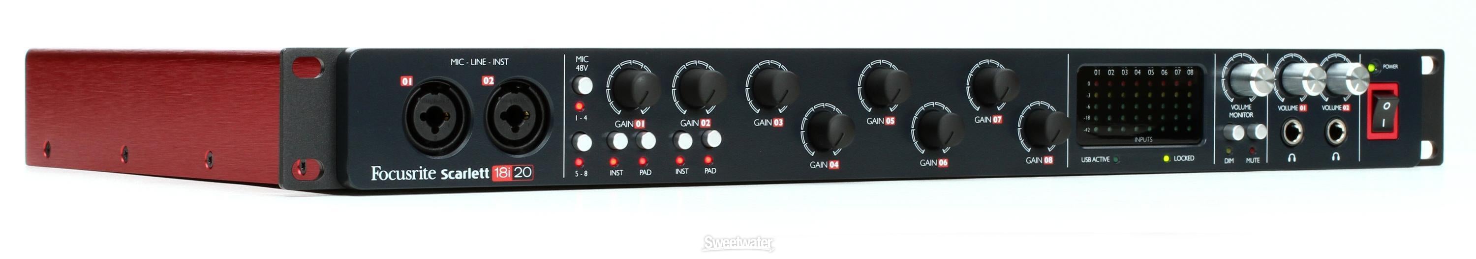 Focusrite Scarlett 18i20 | Sweetwater