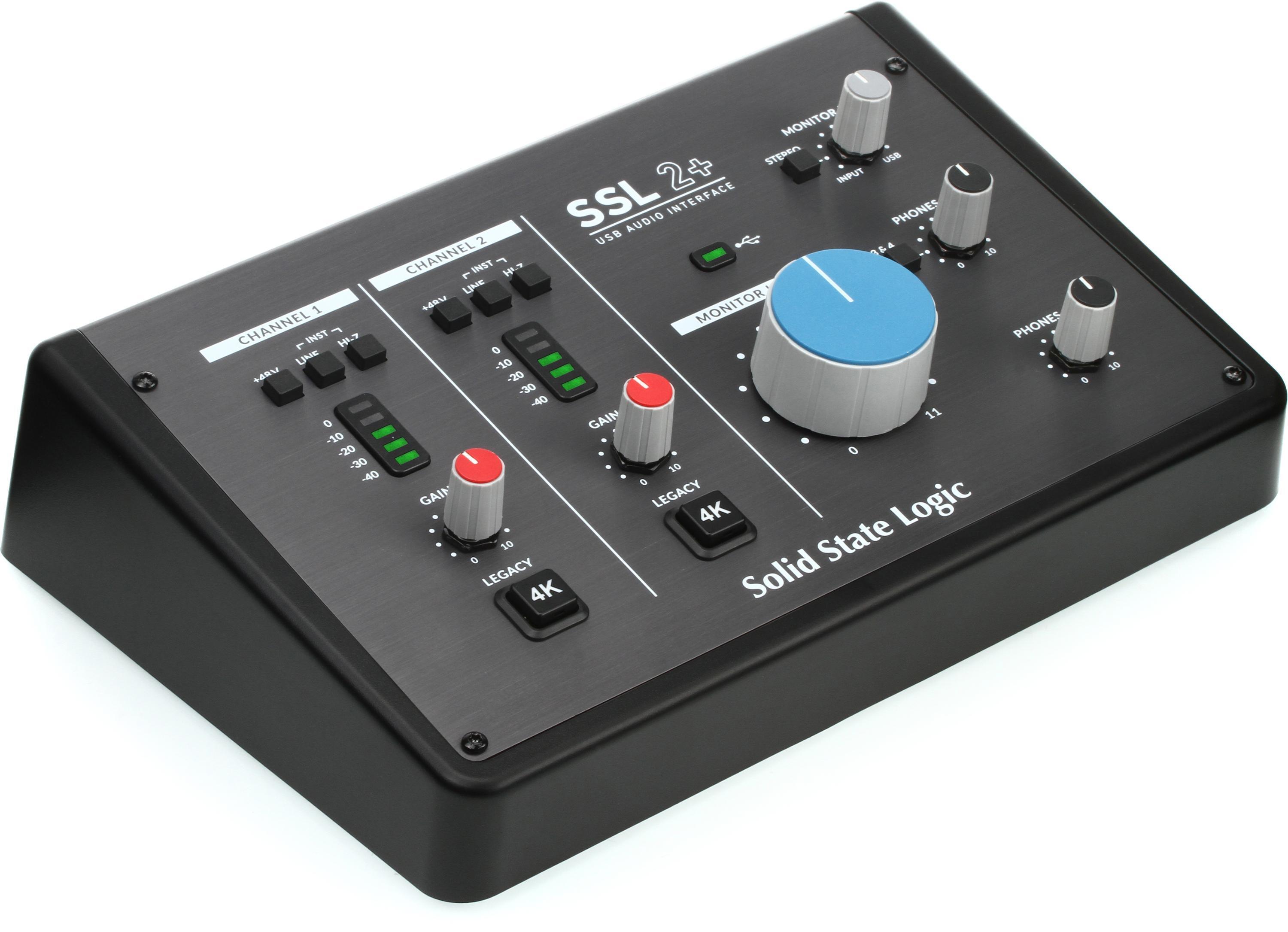 Solid State Logic SSL2+ USB Audio Interface | Sweetwater