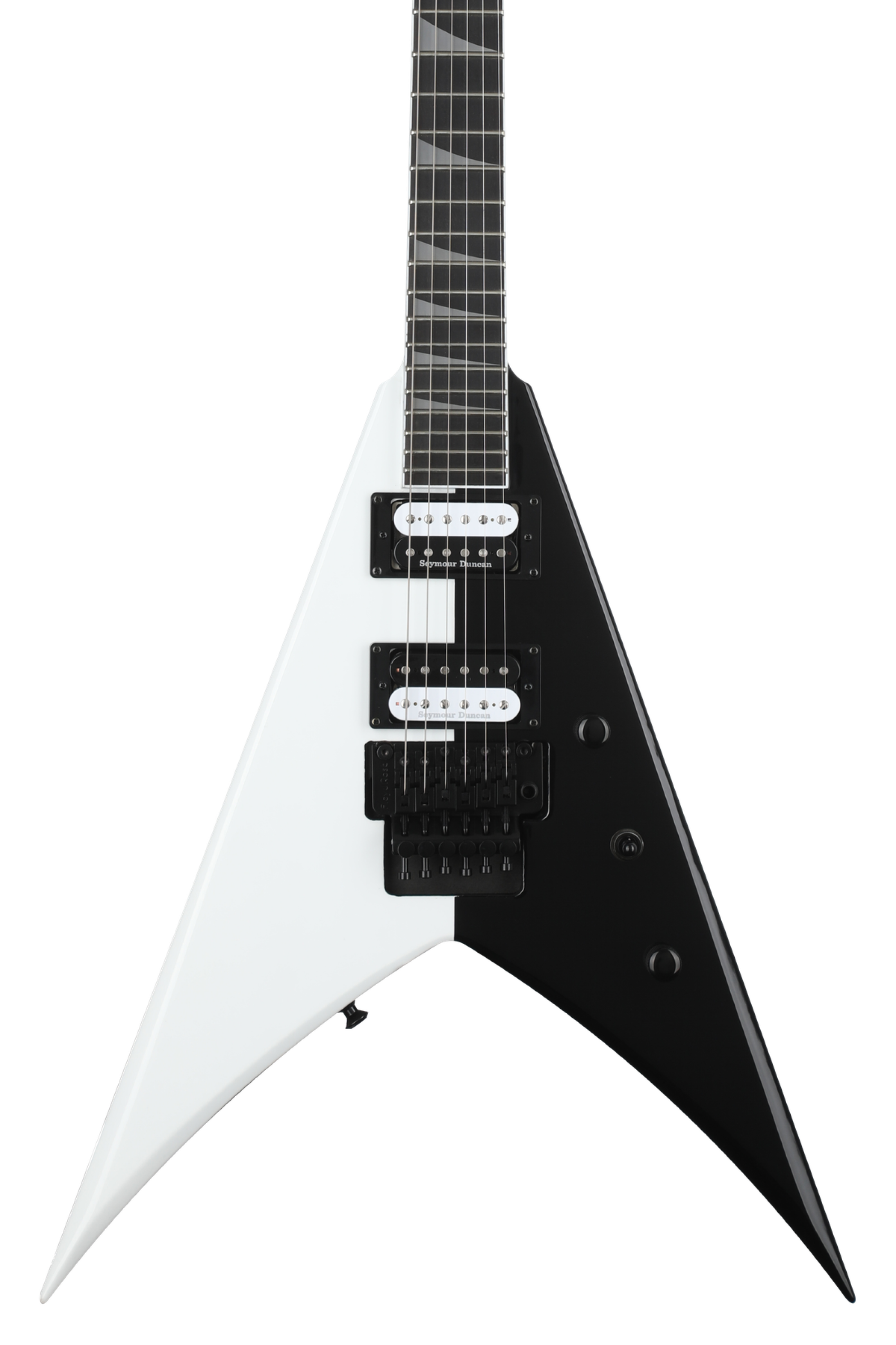 Jackson Pro Series King V - Two Face Black and White | Sweetwater