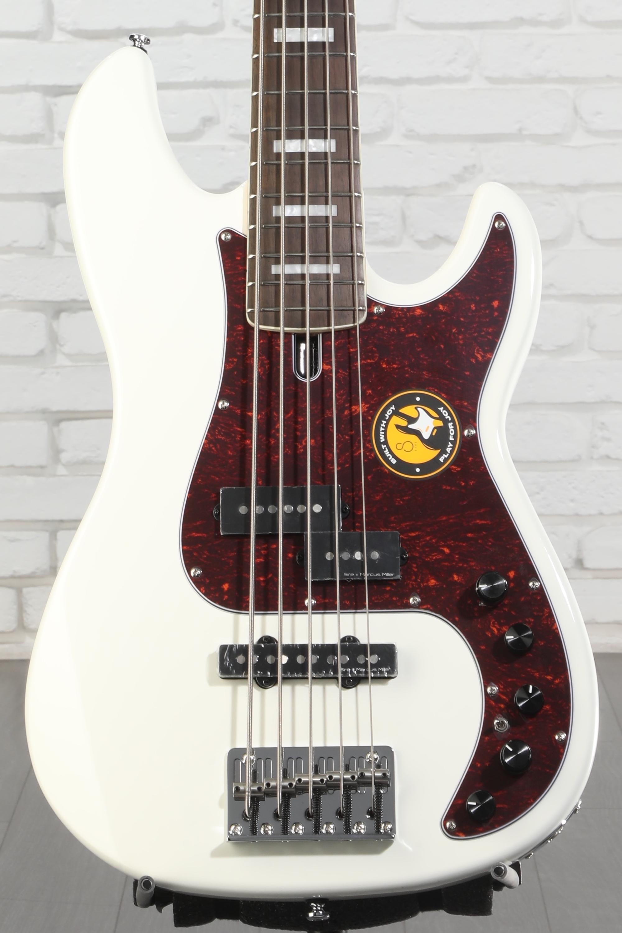 Sire Marcus Miller P7 Alder 5-string Bass Guitar - Antique White