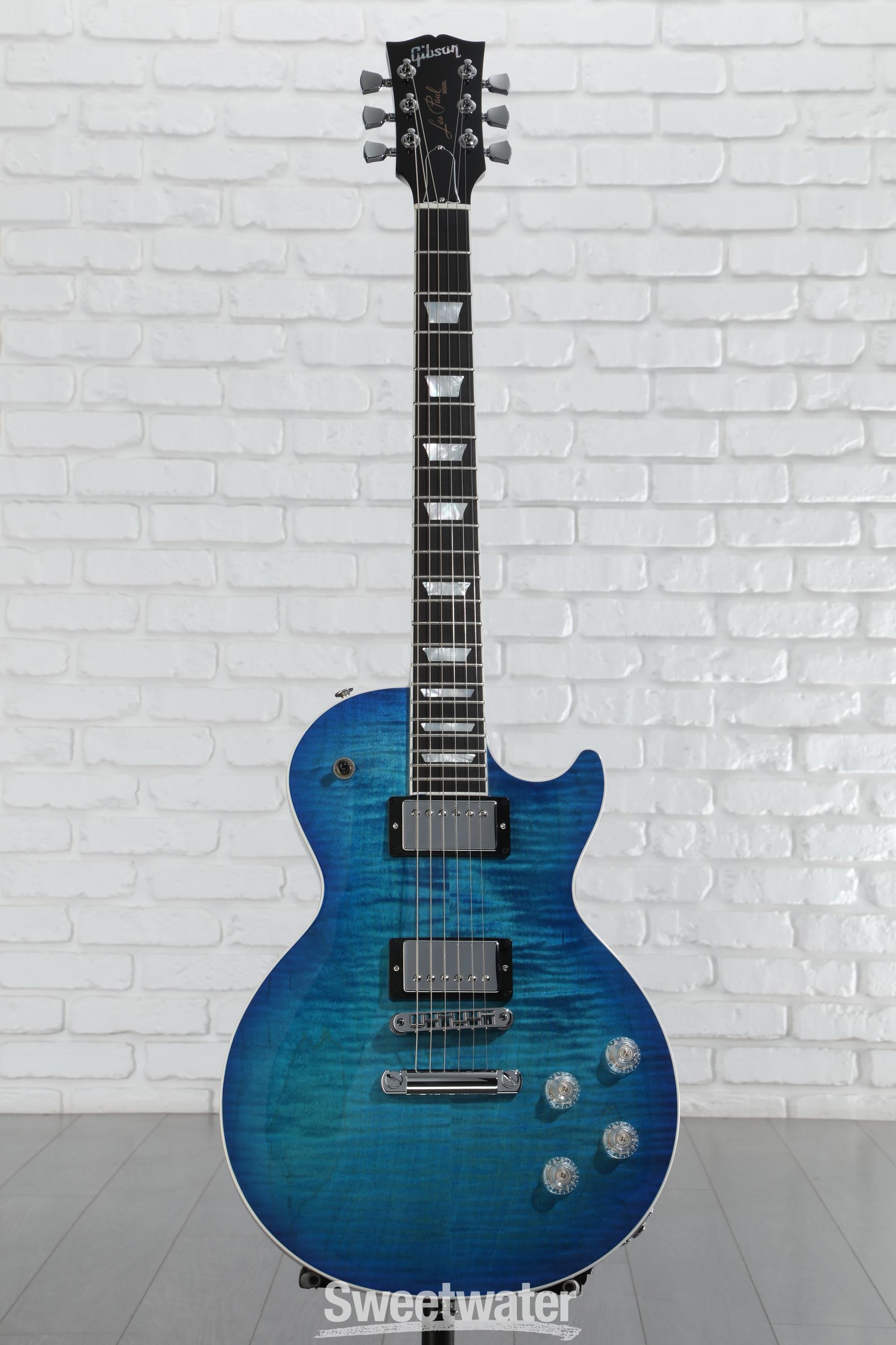 Gibson Les Paul Modern Figured Electric Guitar - Cobalt