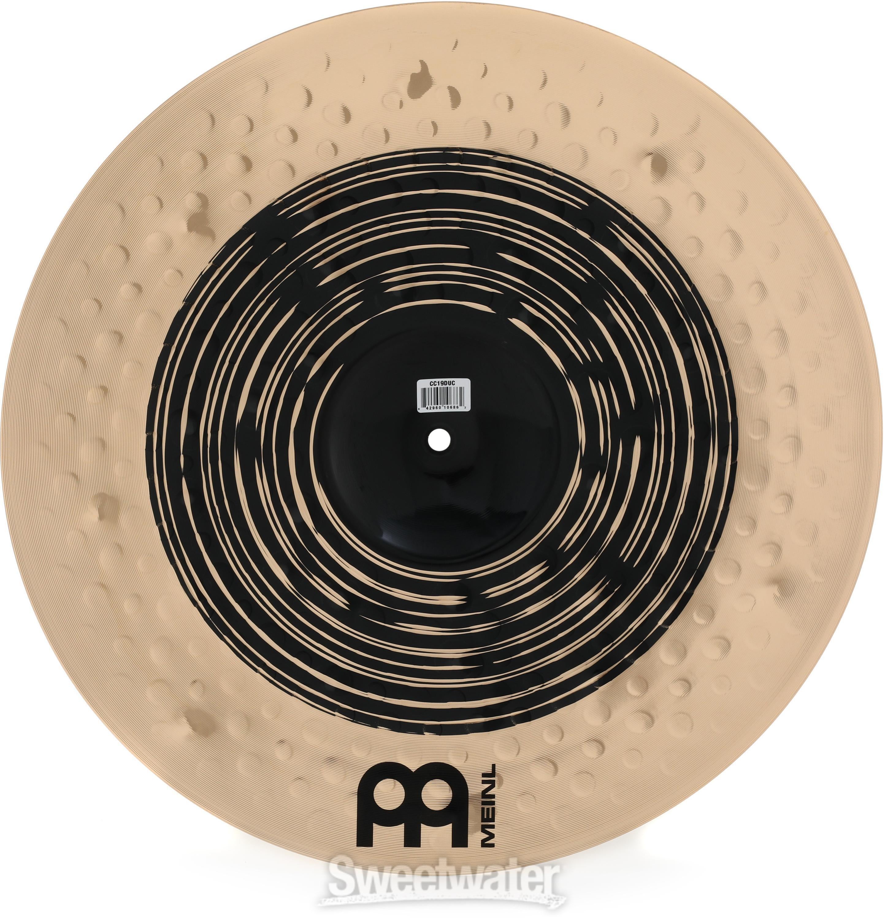 Meinl Cymbals 19-inch Classics Custom Dual Crash | Sweetwater