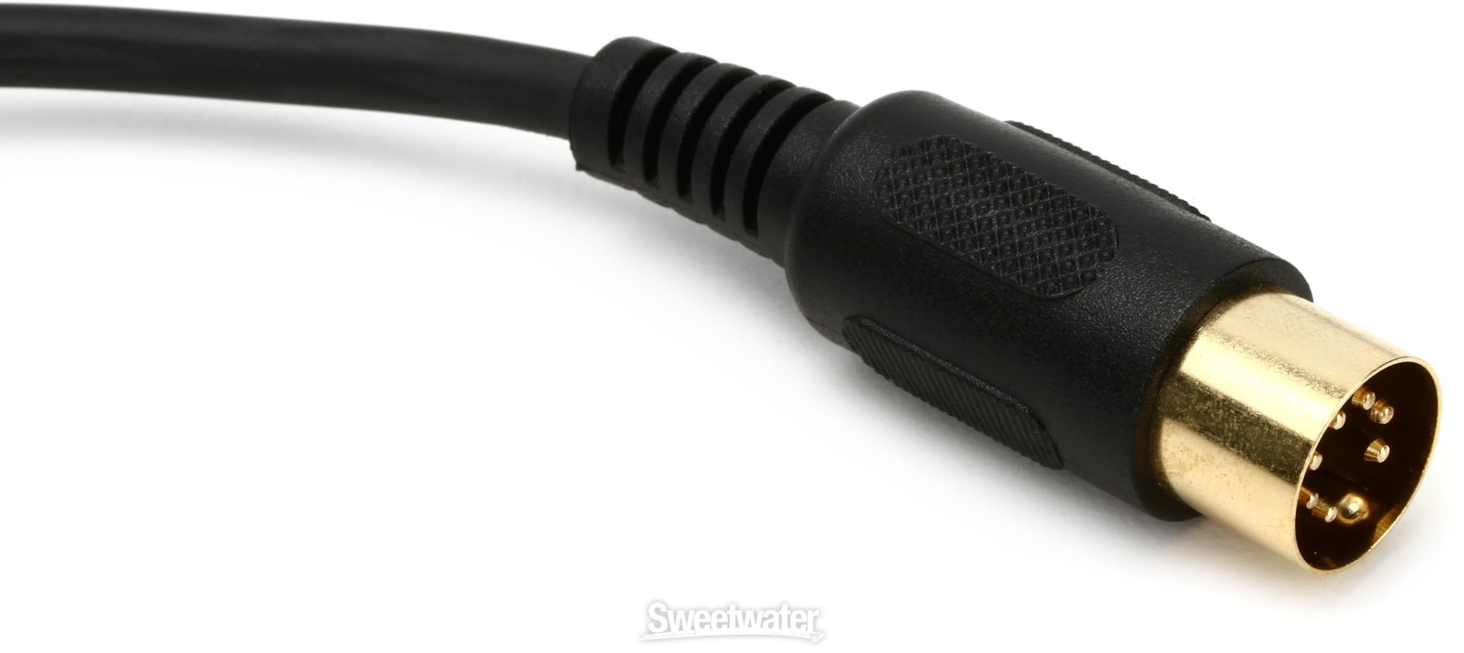 Rocktron RMM900 7-Pin MIDI Cable - 30 foot | Sweetwater