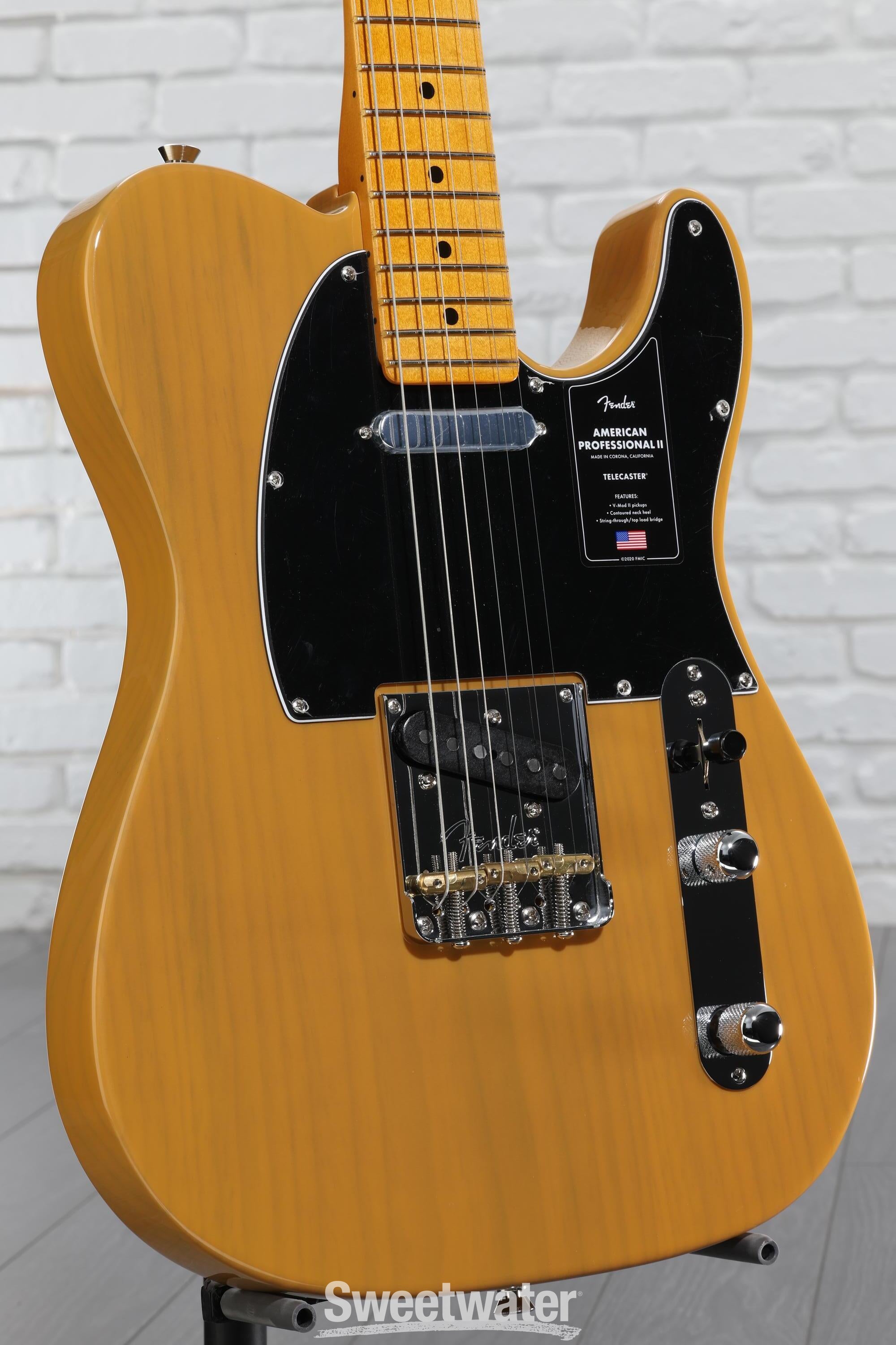 スーツ特別割引クーポン II Professional American Fender Telecaster Butterscotch - ギター