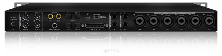 Antelope Audio Discrete 8 AFX Microphone Preamp and Thunderbolt