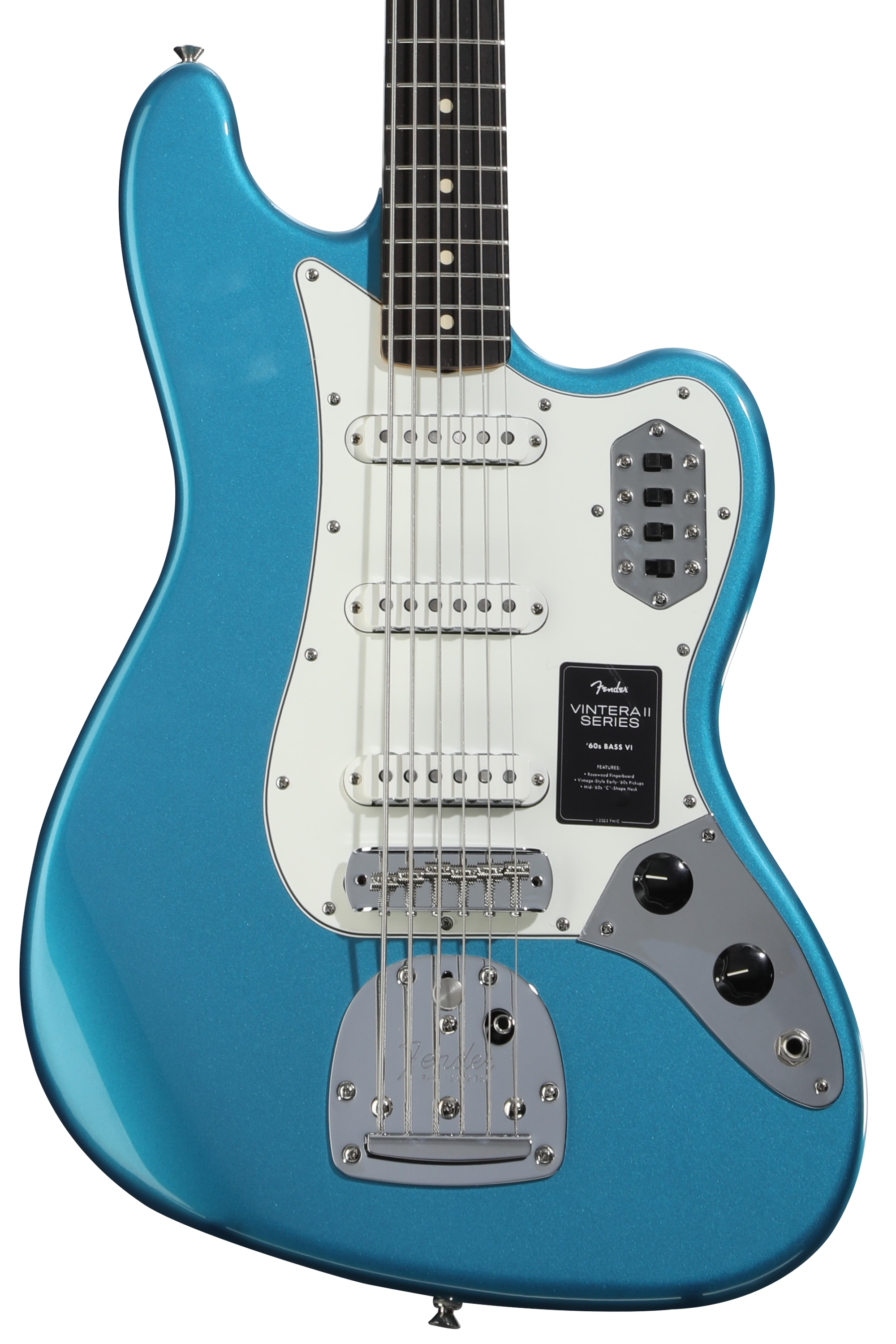 FENDER (フェンダー) / Vintera II ‘60s Bass VI Fender Vintera II '60s Bass VI 6-String Bass Guitar Fiesta Red