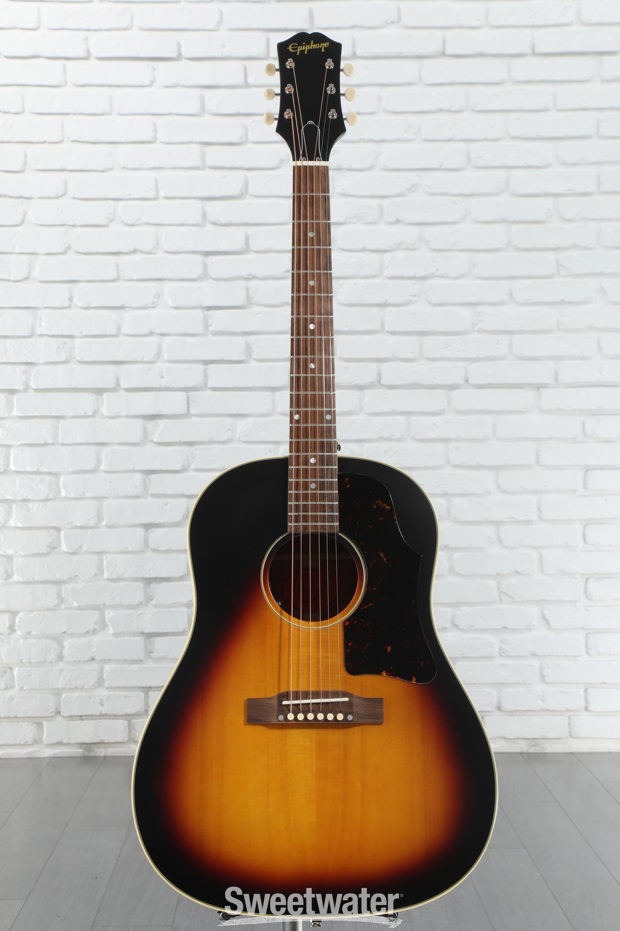 Epiphone J-45 Acoustic Guitar - Aged Vintage Sunburst Gloss