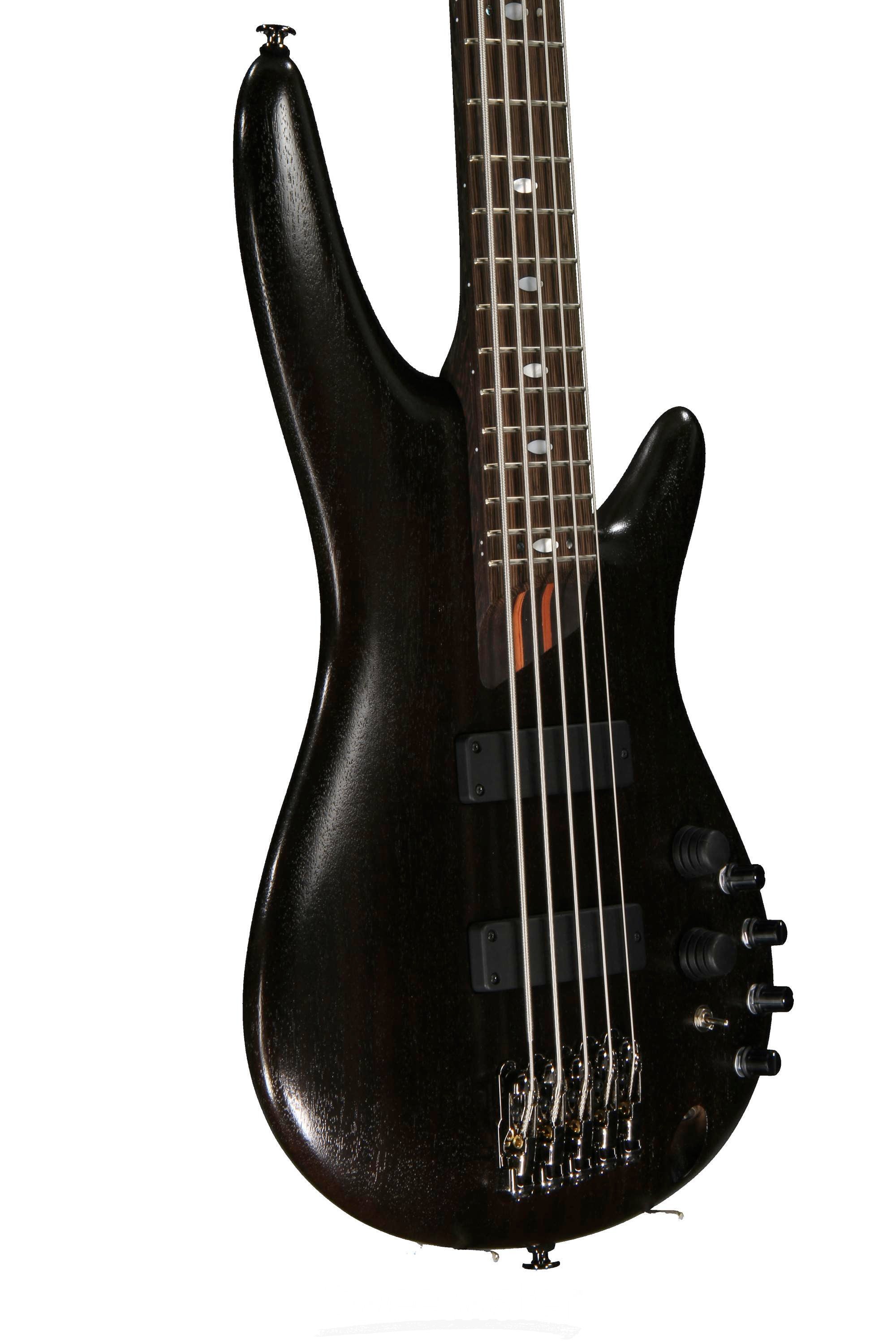 Ibanez SR4005E - 5-String Trans Black Flat | Sweetwater