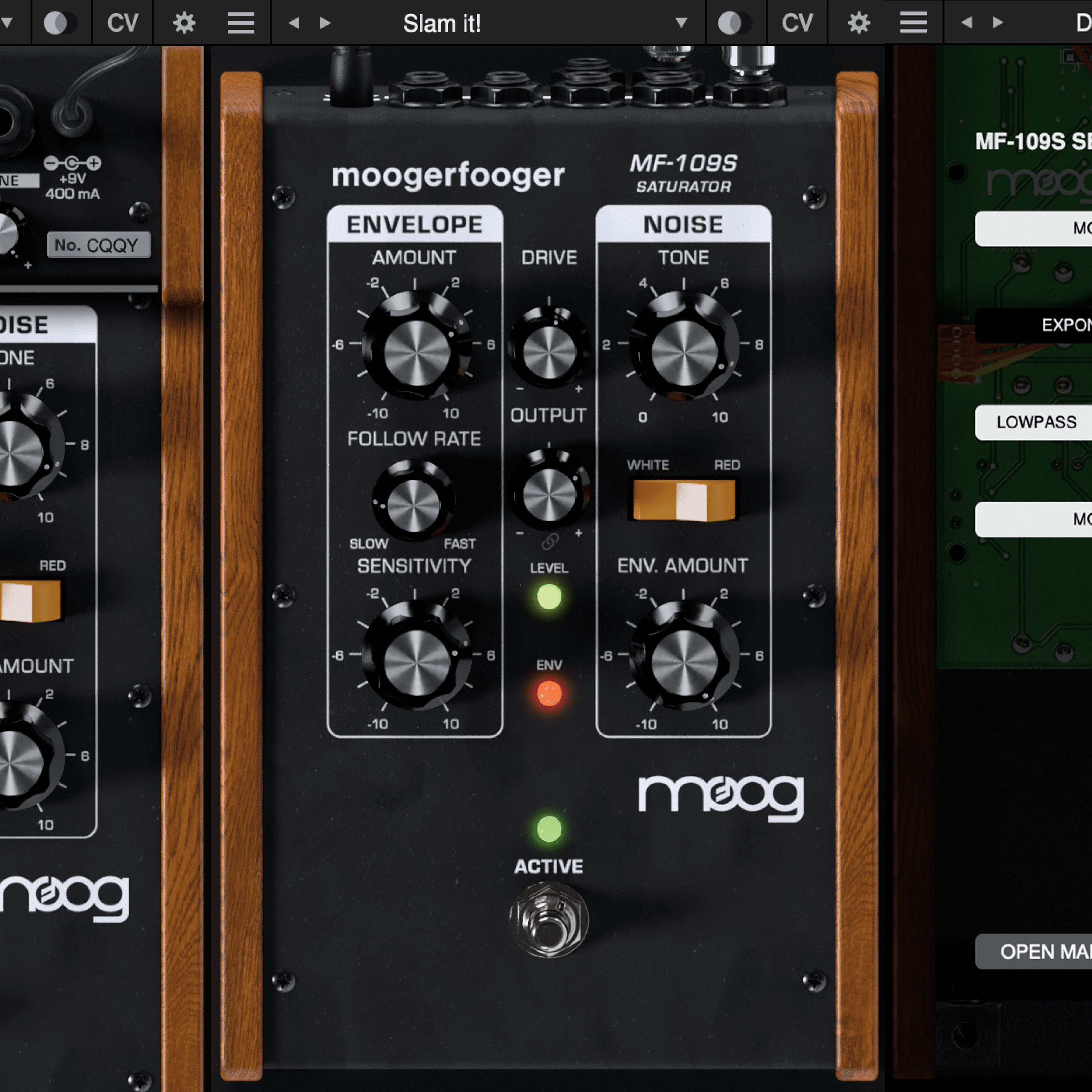 ギター Moogerfooger Moog MF-101 Lowpass Filter Moog Moogerfooger MF-101 Lowpass Filter - Limited Edition White-on