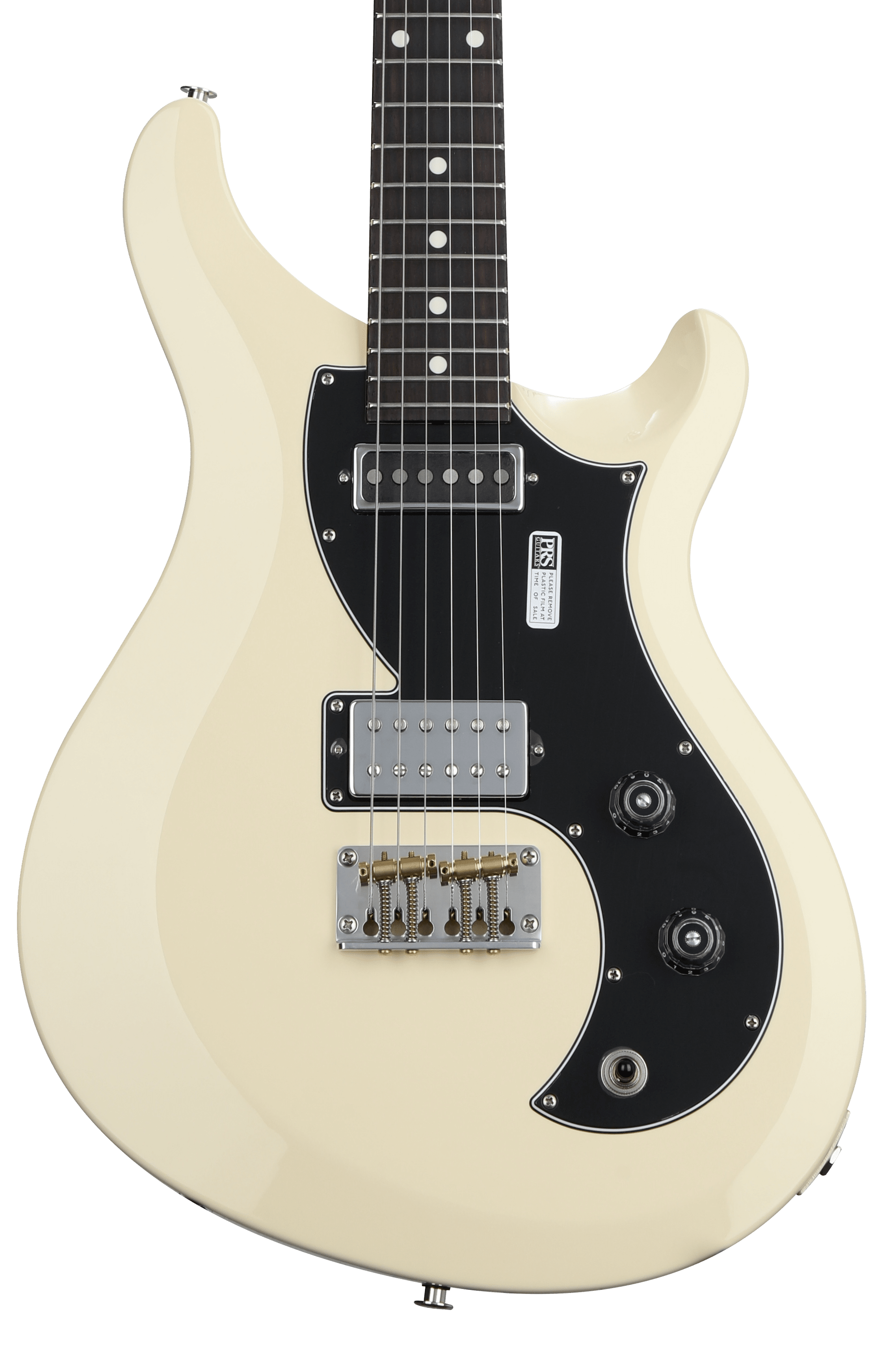 PRS S2 Vela Electric Guitar - Antique White Gloss | Sweetwater