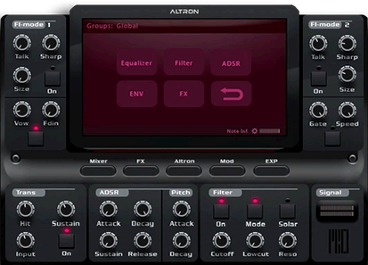 Beyron Audio Altron Sample-based Synthesizer Virtual Instrument ...
