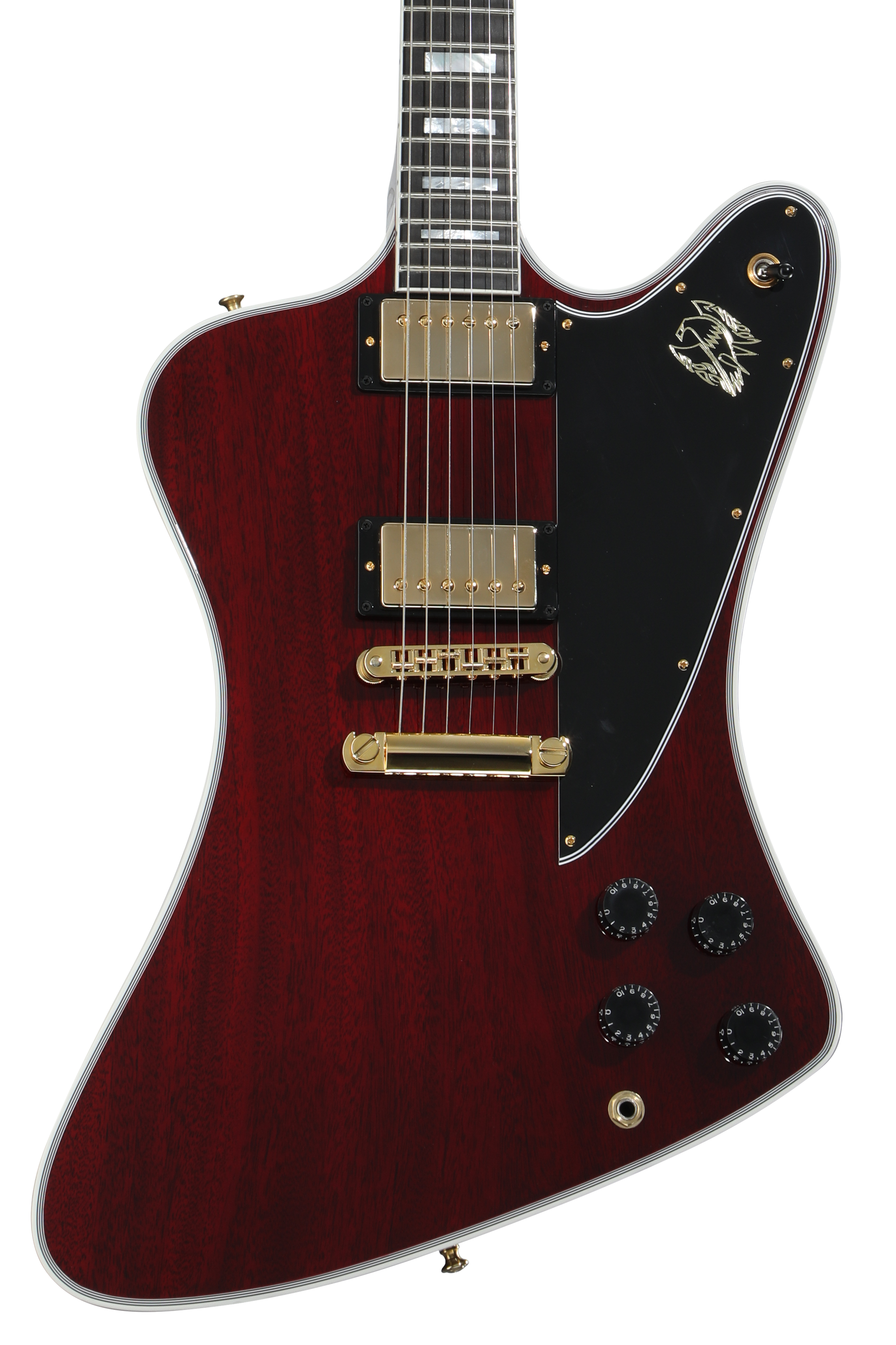 Gibson Custom Dealer Select Firebird Custom Electric Guitar - Wine