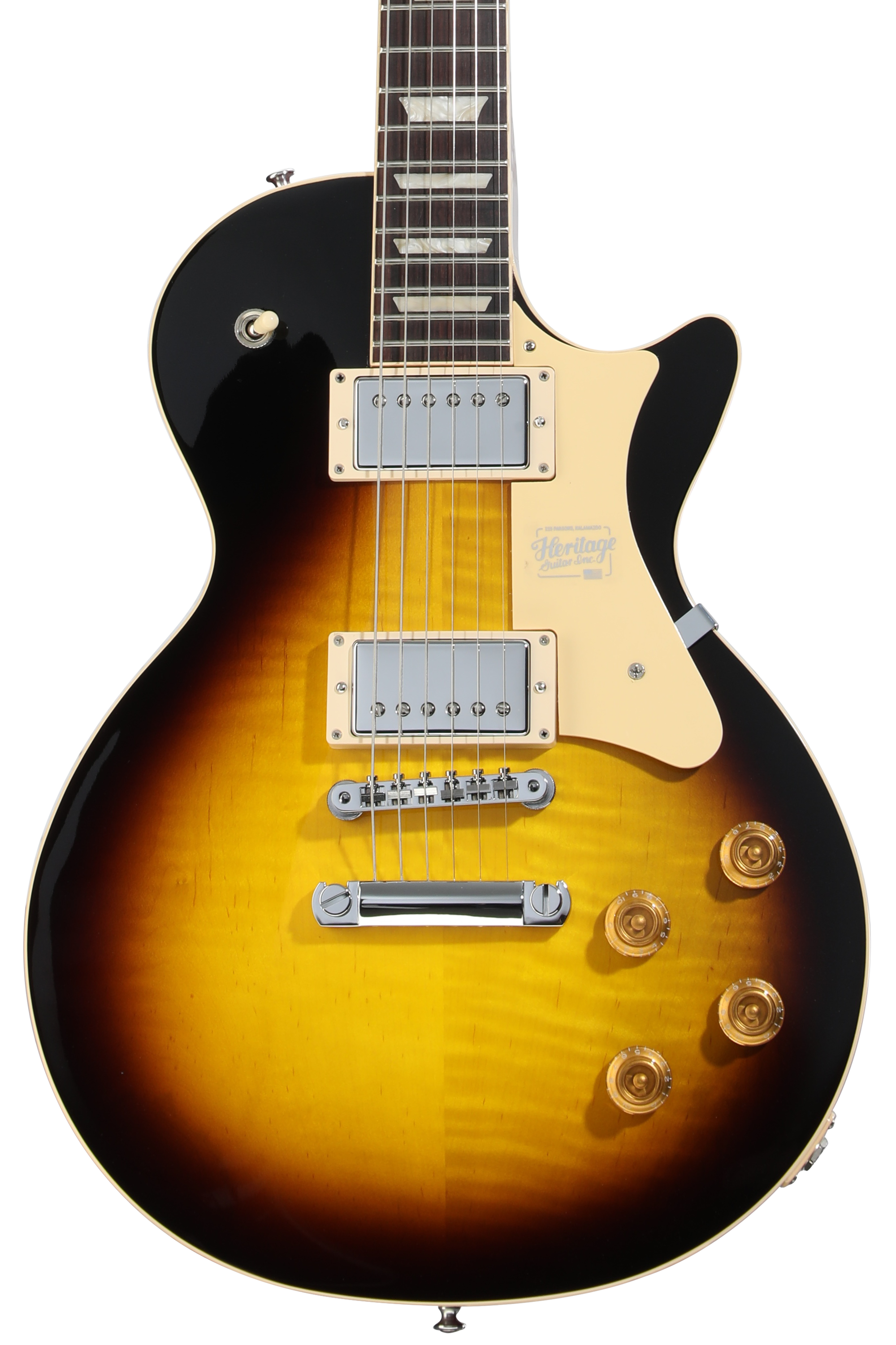 ギター Heritage H-150 DLT Dirty Lemon Burst Standard II Collection H-150 Electric Guitar with Case