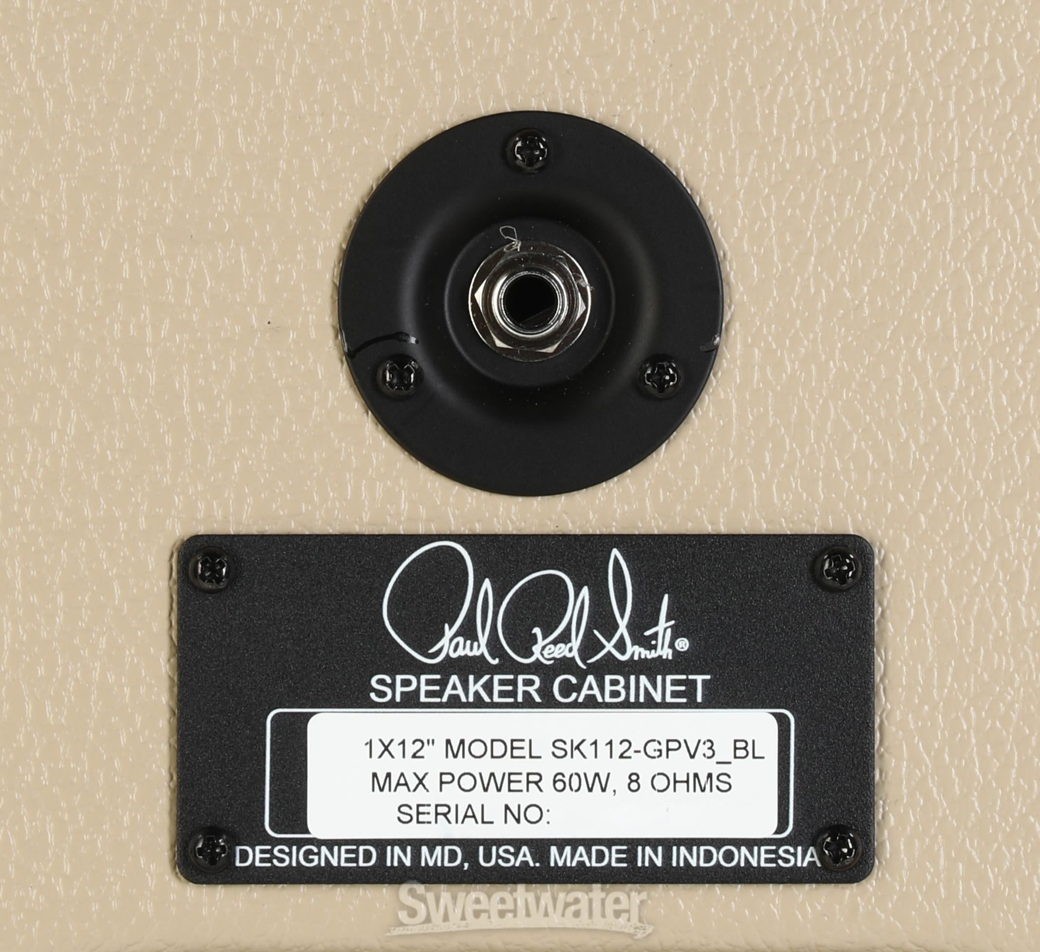 PRS David Grissom Signature 1 x 12-inch Speaker Cabinet - Blonde