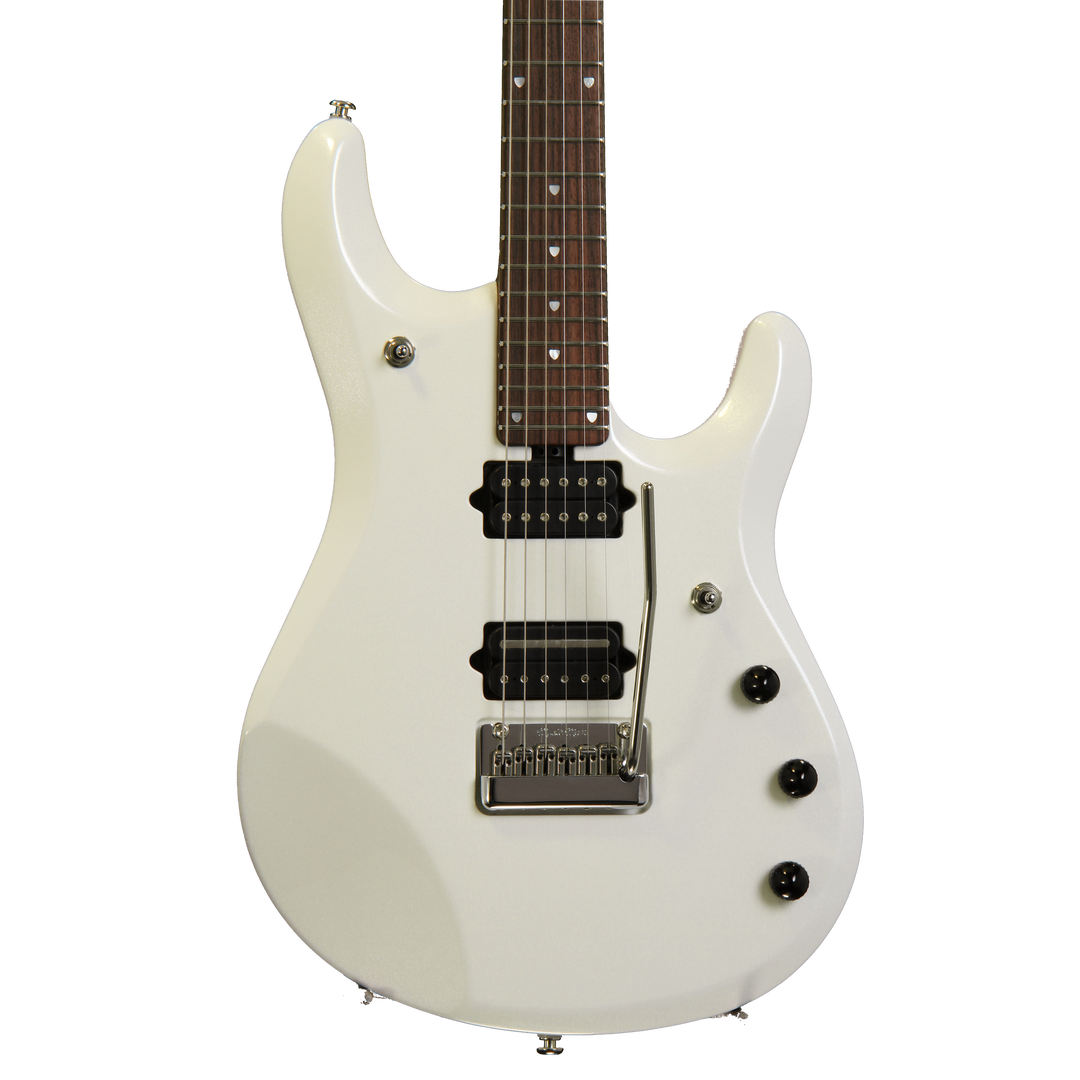 Ernie Ball Music Man JP6 - White Pearl, All Rosewood Neck Ltd Run Ernie Ball Music Man JP6 - White Pearl, All Rosewood Neck Ltd Run